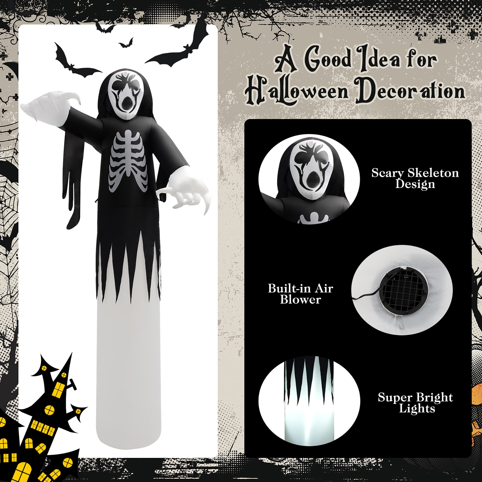 Costway TX10010US Outdoor-Halloween-Decor - View #2