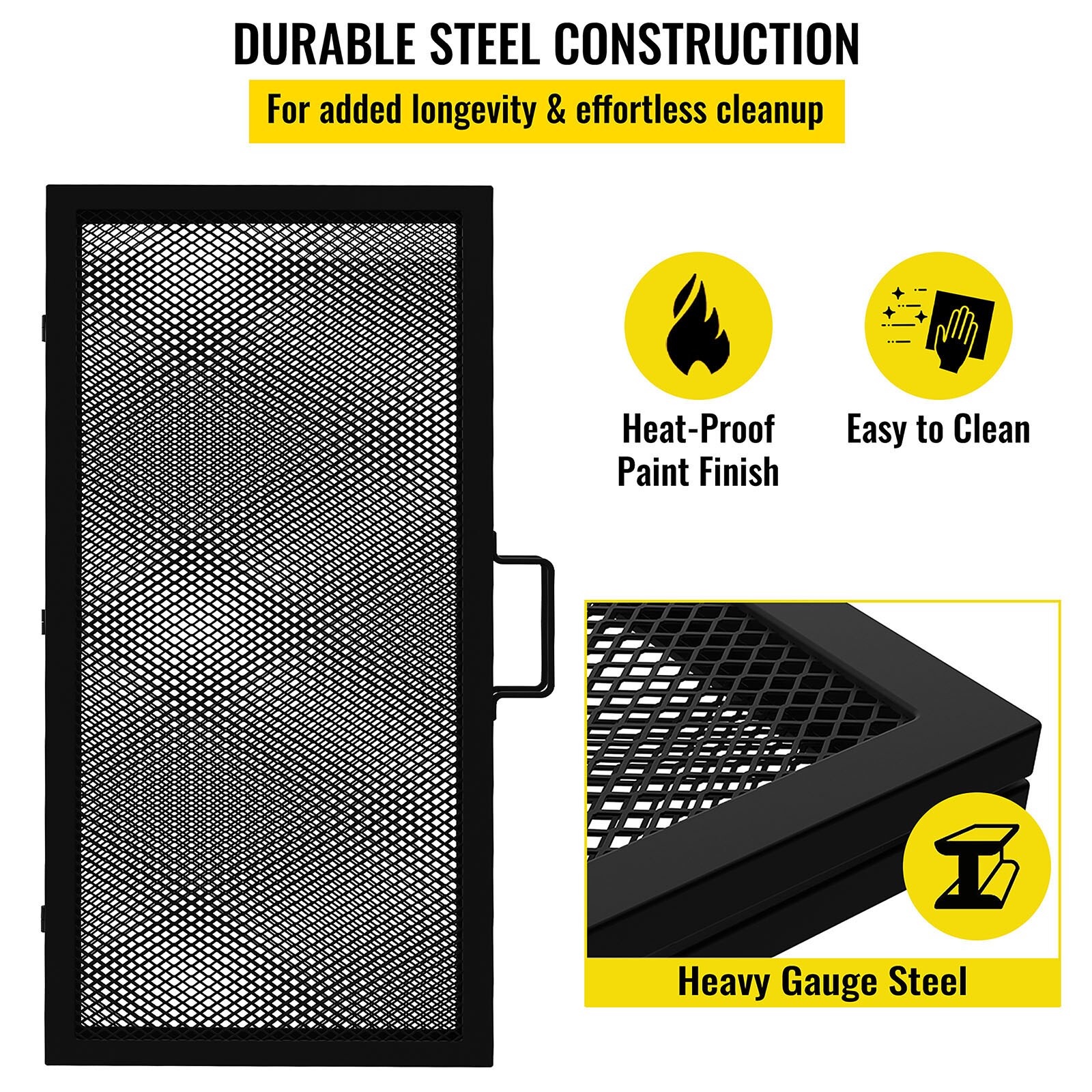 VEVOR FXWZLPYCH3636X1N1V0 Gas-Grill-Cookgrates-Warmracks - View #6