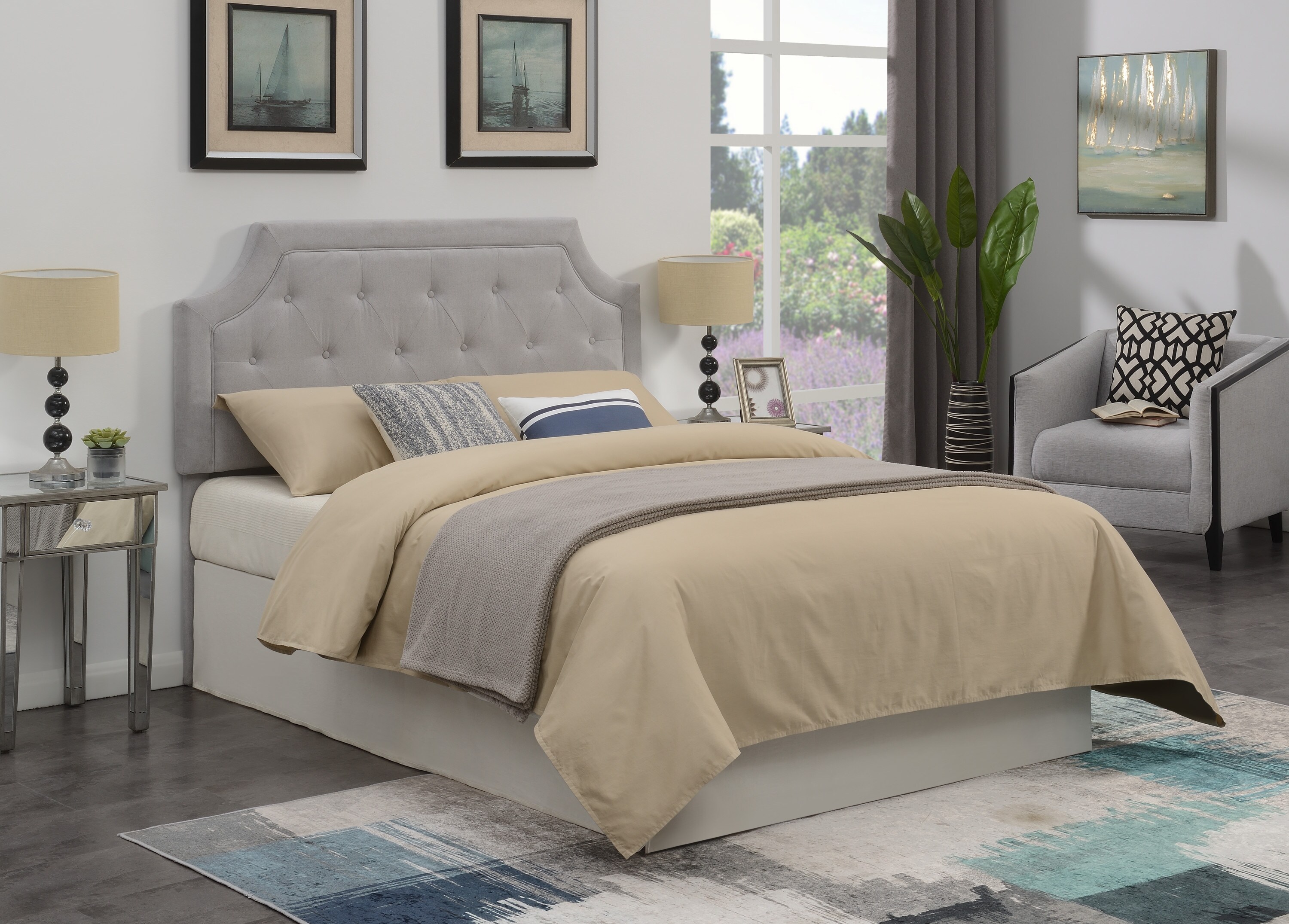 Steve Silver ALT800QHB Upholstered-Headboards - View #9