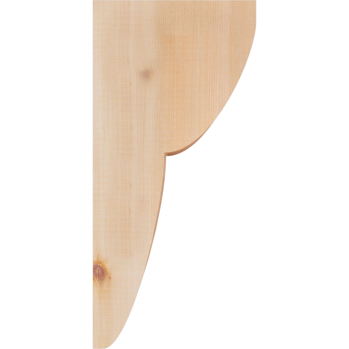 Ekena Millwork COR04X08X16CRE00SWR corbels - View #3