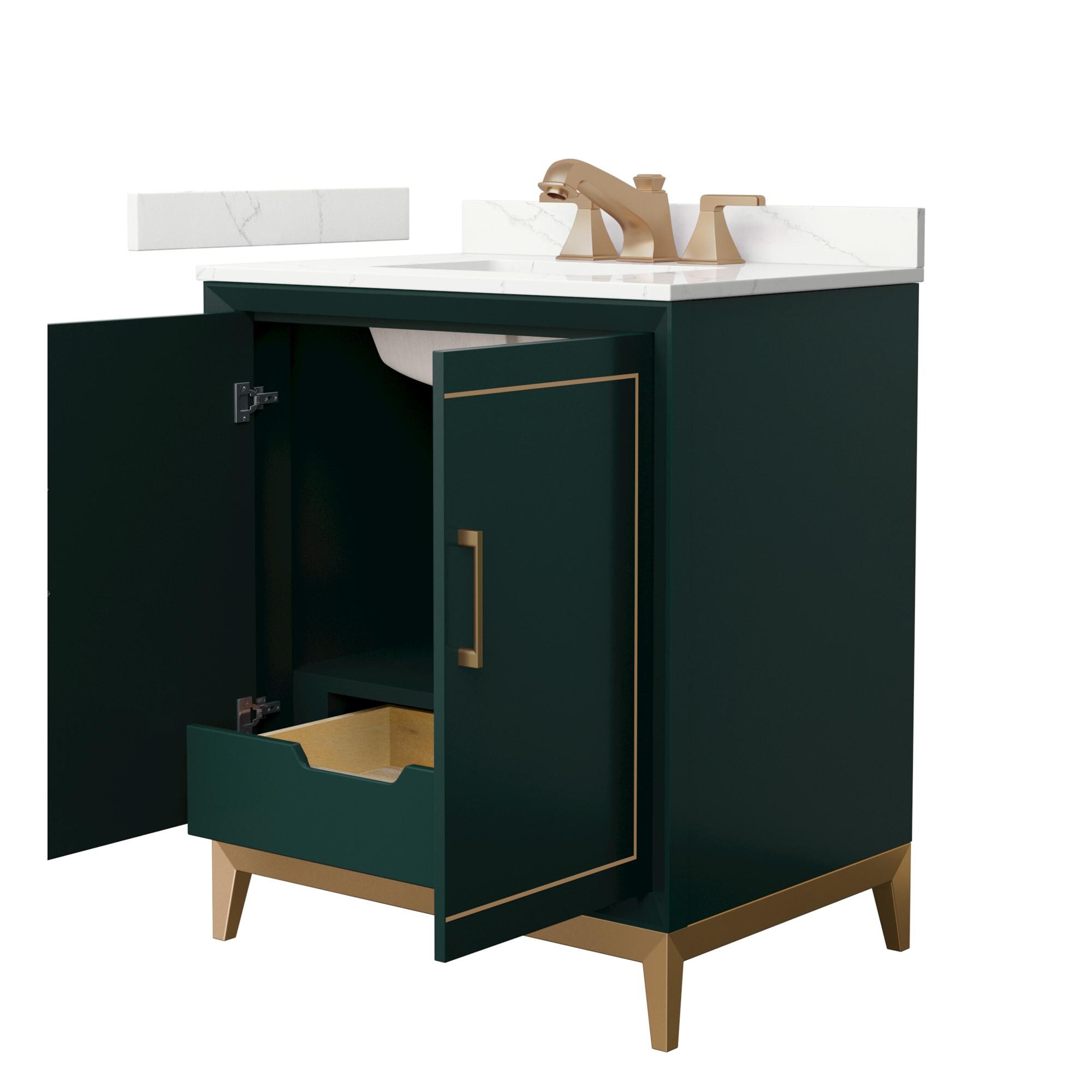 Wyndham Collection WCH515130SGSGTUS3MXX Bath-Vanity-Combo - View #2