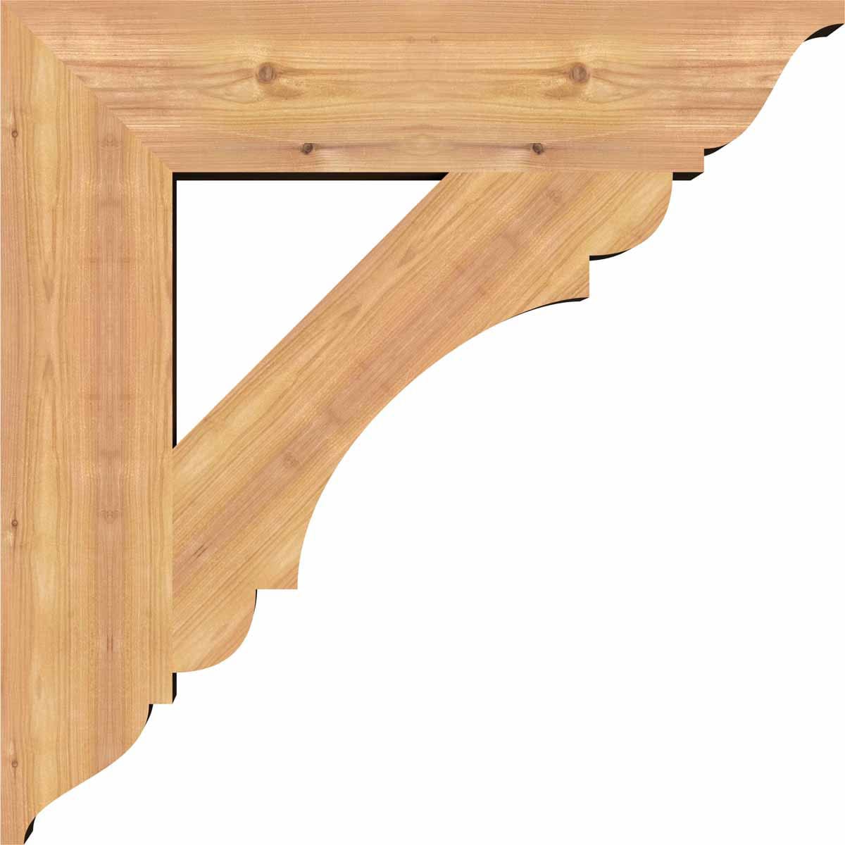 Ekena Millwork BKT06X28X28OLY01SWR Exterior-Brackets-Braces - View #3