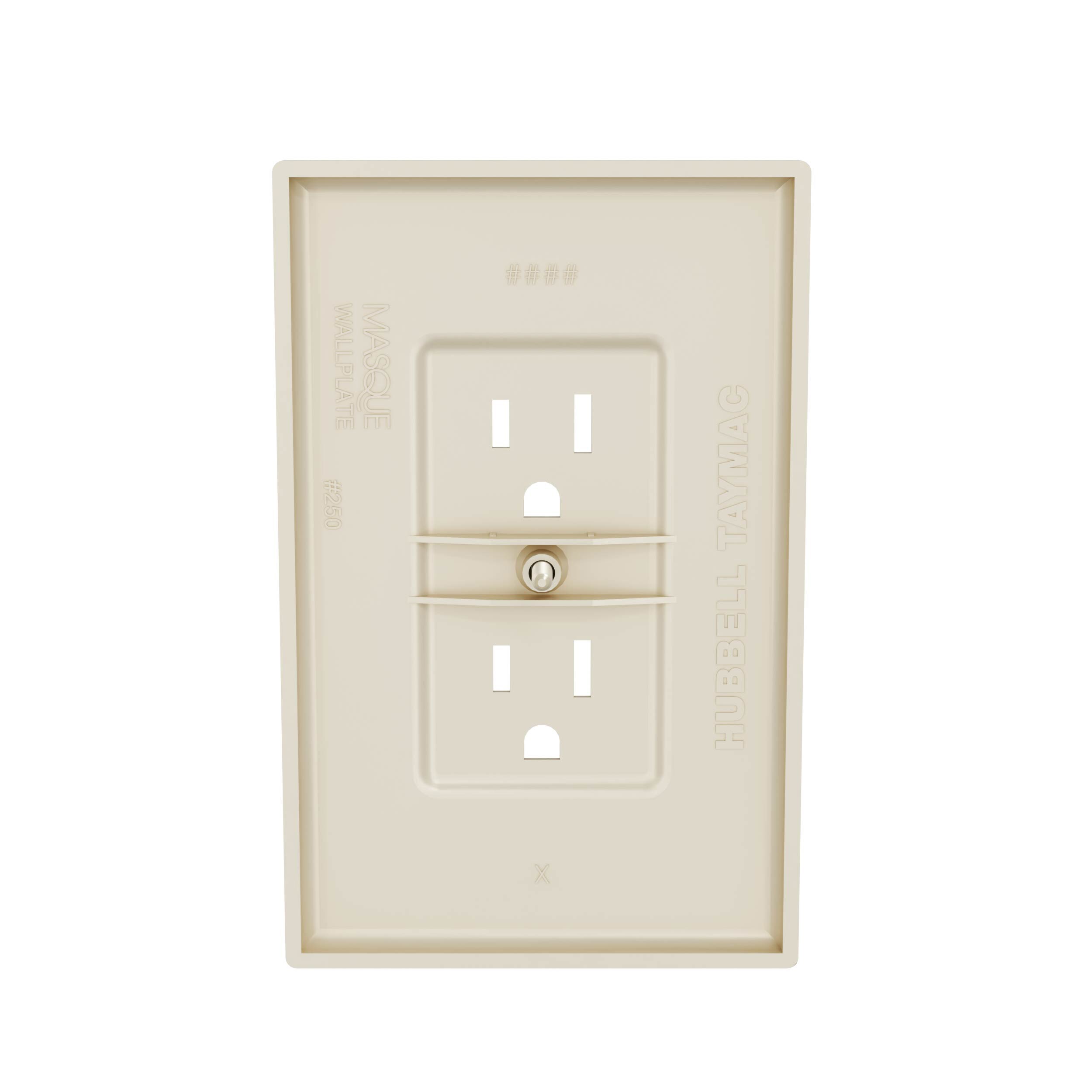 Hubbell MW2500I Electrical-Wall-Plates - View #8
