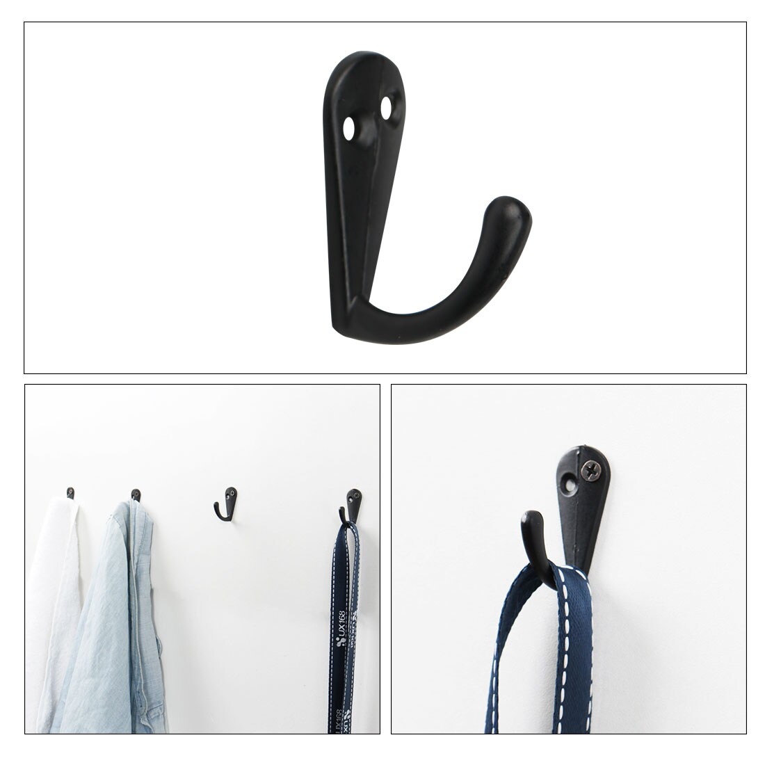 Unique Bargains S25072800UX9616 Decorative-Wall-Hooks - View #3