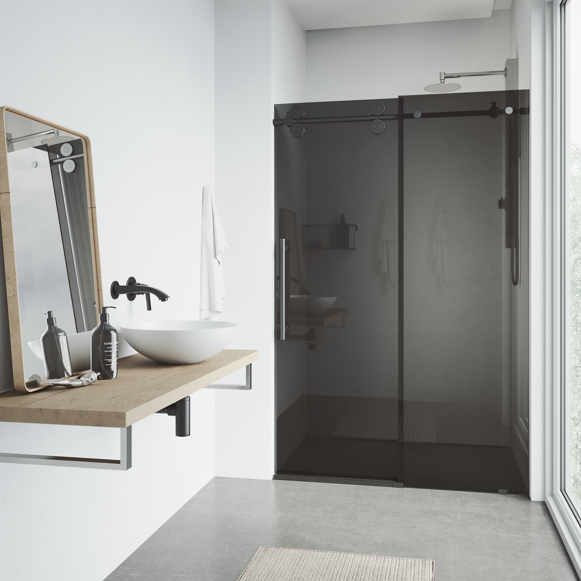 VIGO VG6041MBBLK6074 Shower-Doors - View #9