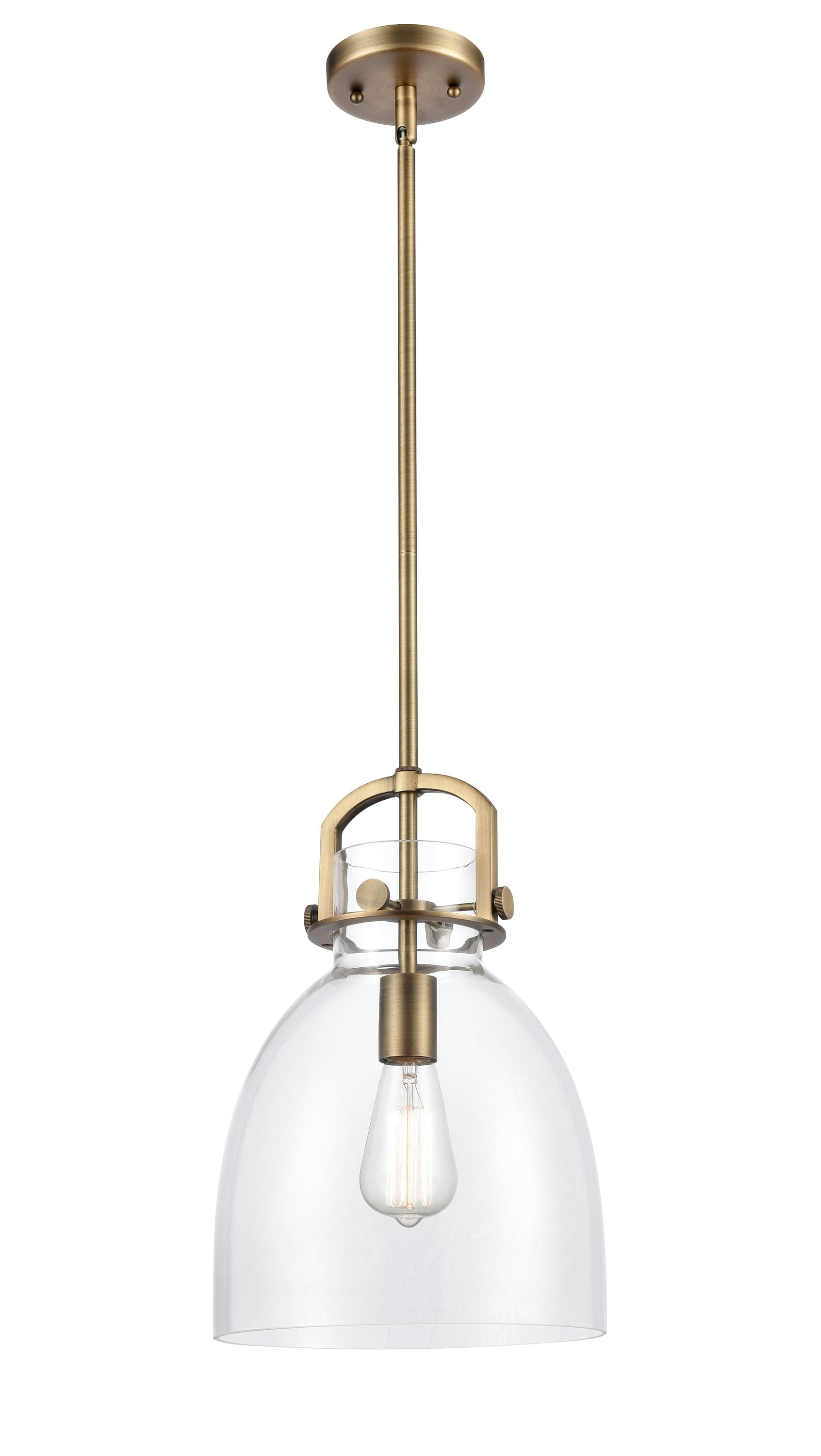 Innovations Lighting 412-1S-BB-10CL Pendant-Lights - View #2