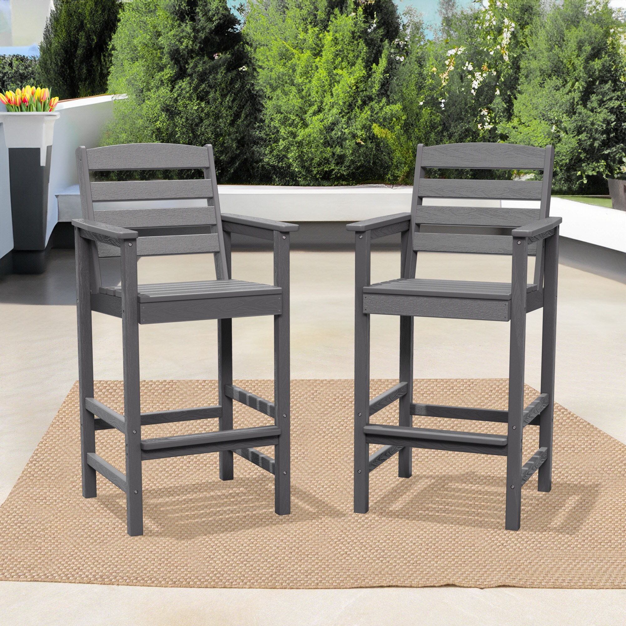 VOUA GBY02-GY Patio-Chairs - View #7