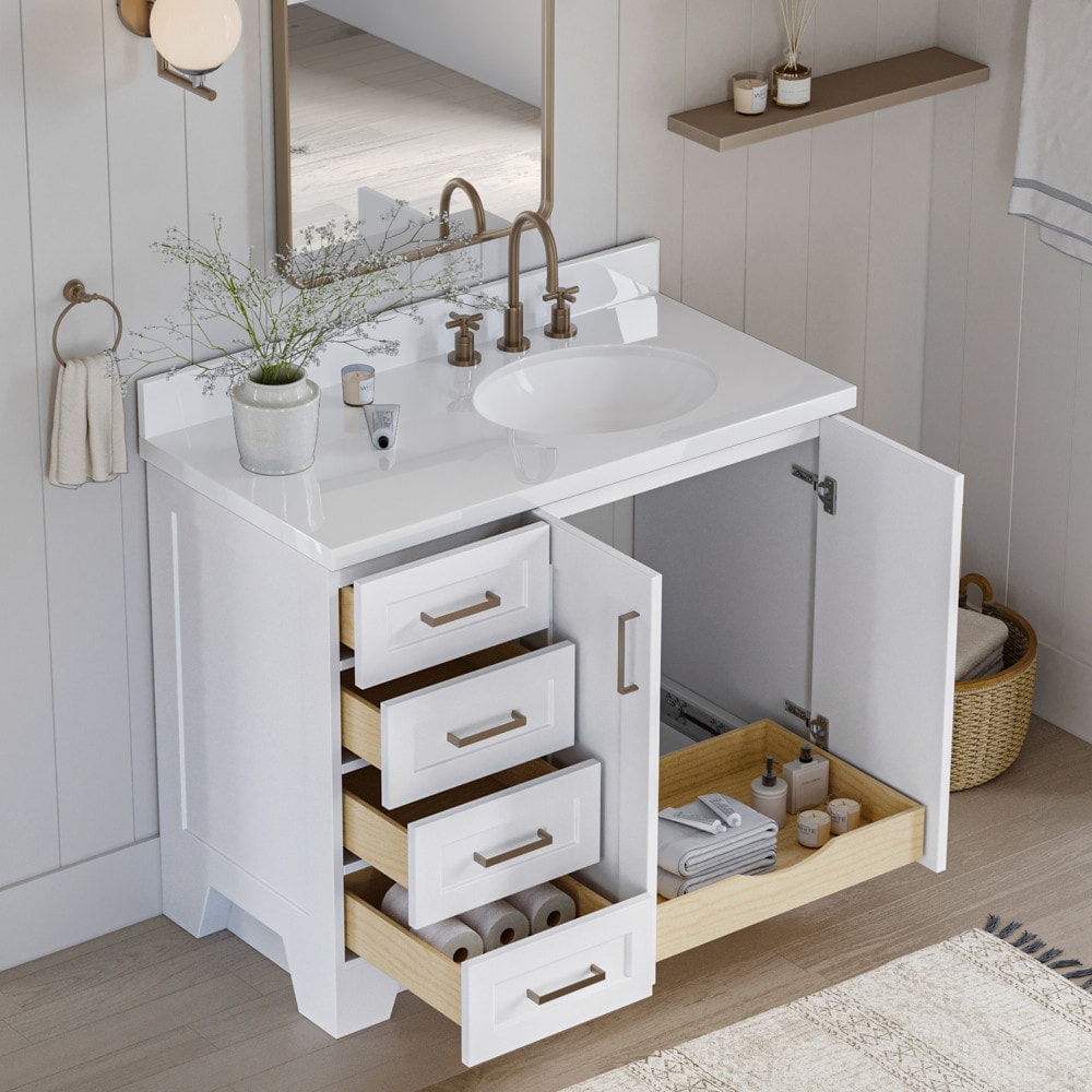 ARIEL Q43SRB-WQO-WHT Bath-Vanity-Combo - View #14
