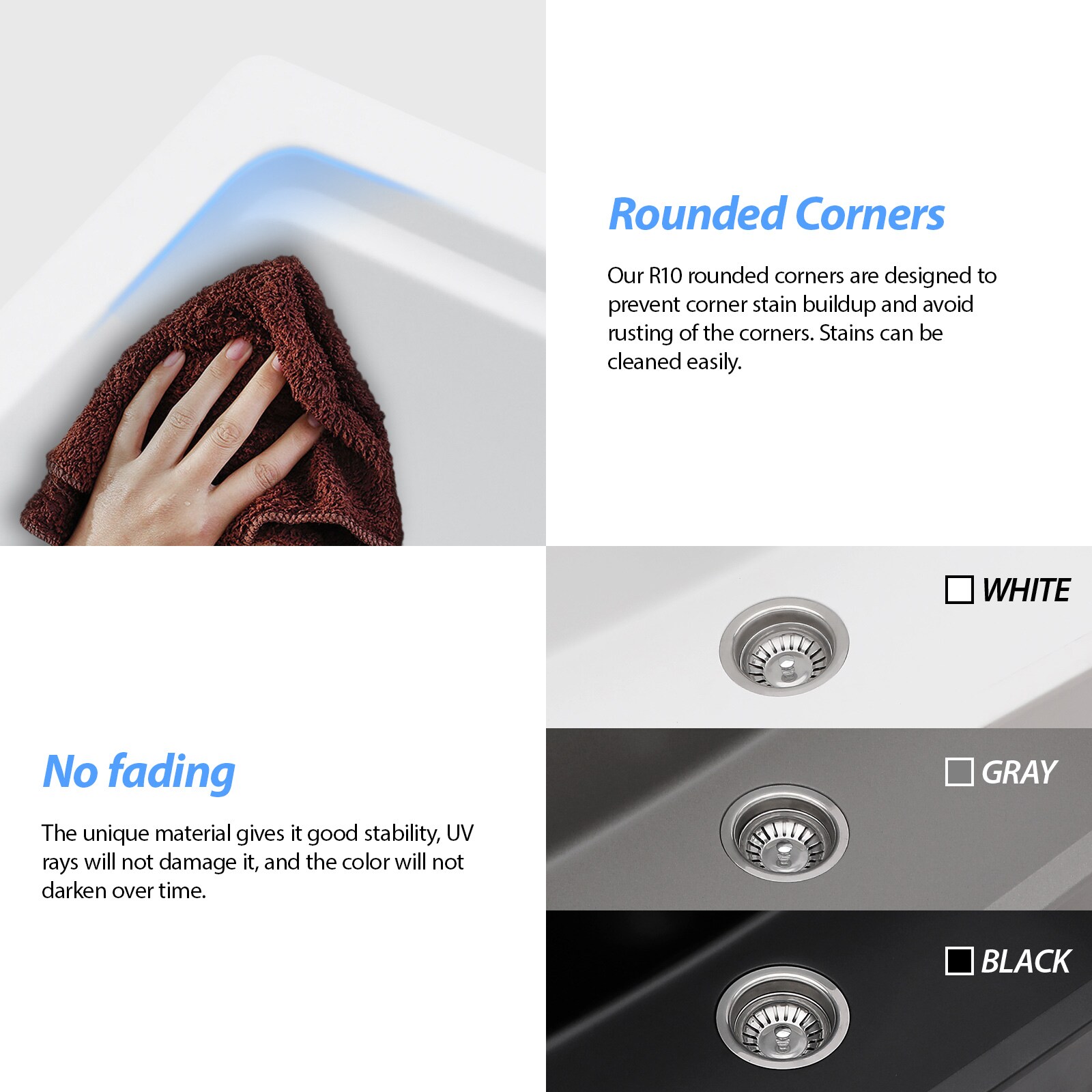 Lordear LD-SYSWHUS28 Kitchen-Sinks - View #6