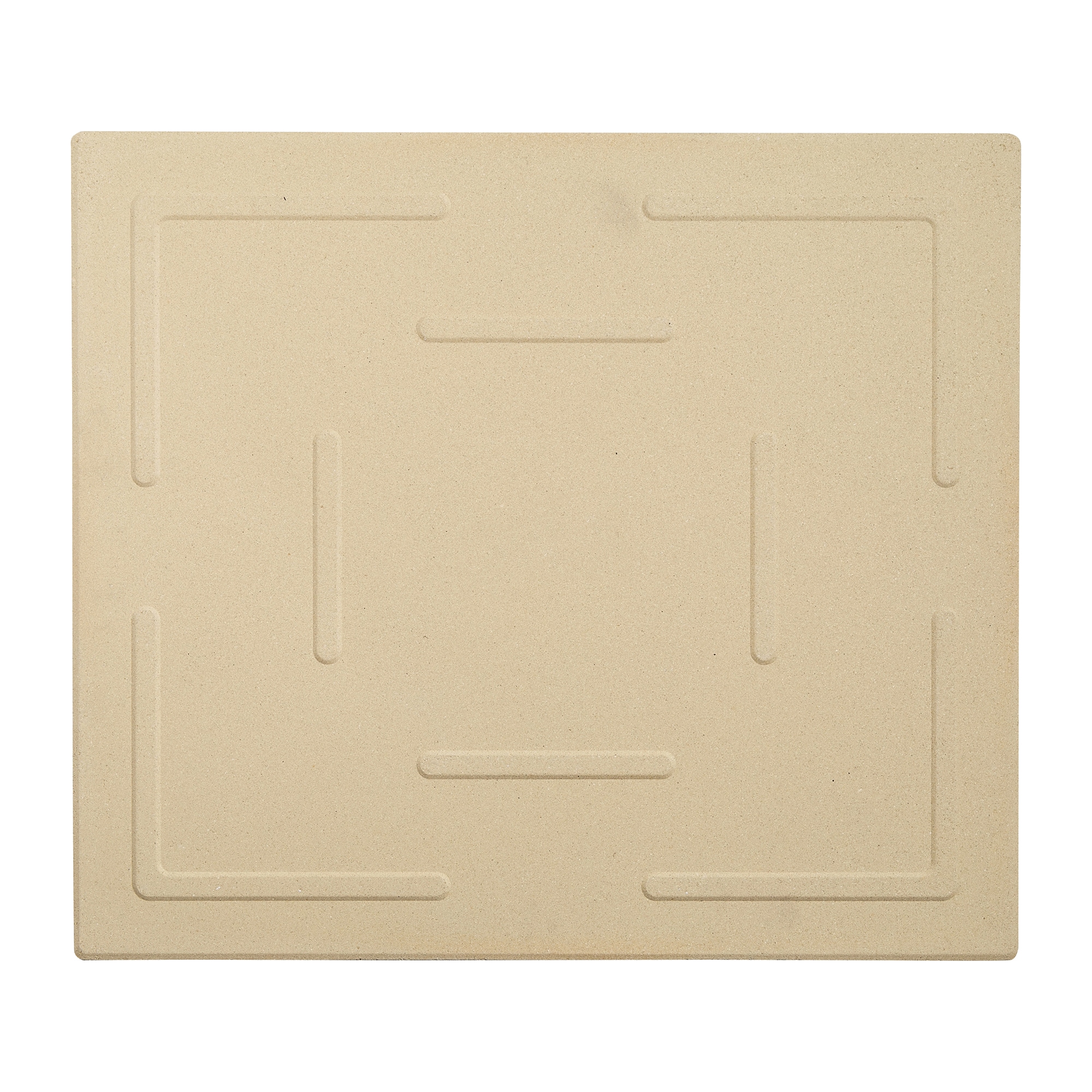 Old Stone Beige Cordierite Rectangle Pizza Stone, 14x16-Inch