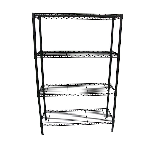 4 Tier Steel Utility Shelving Unit, How To Put Together Hdx Shelving