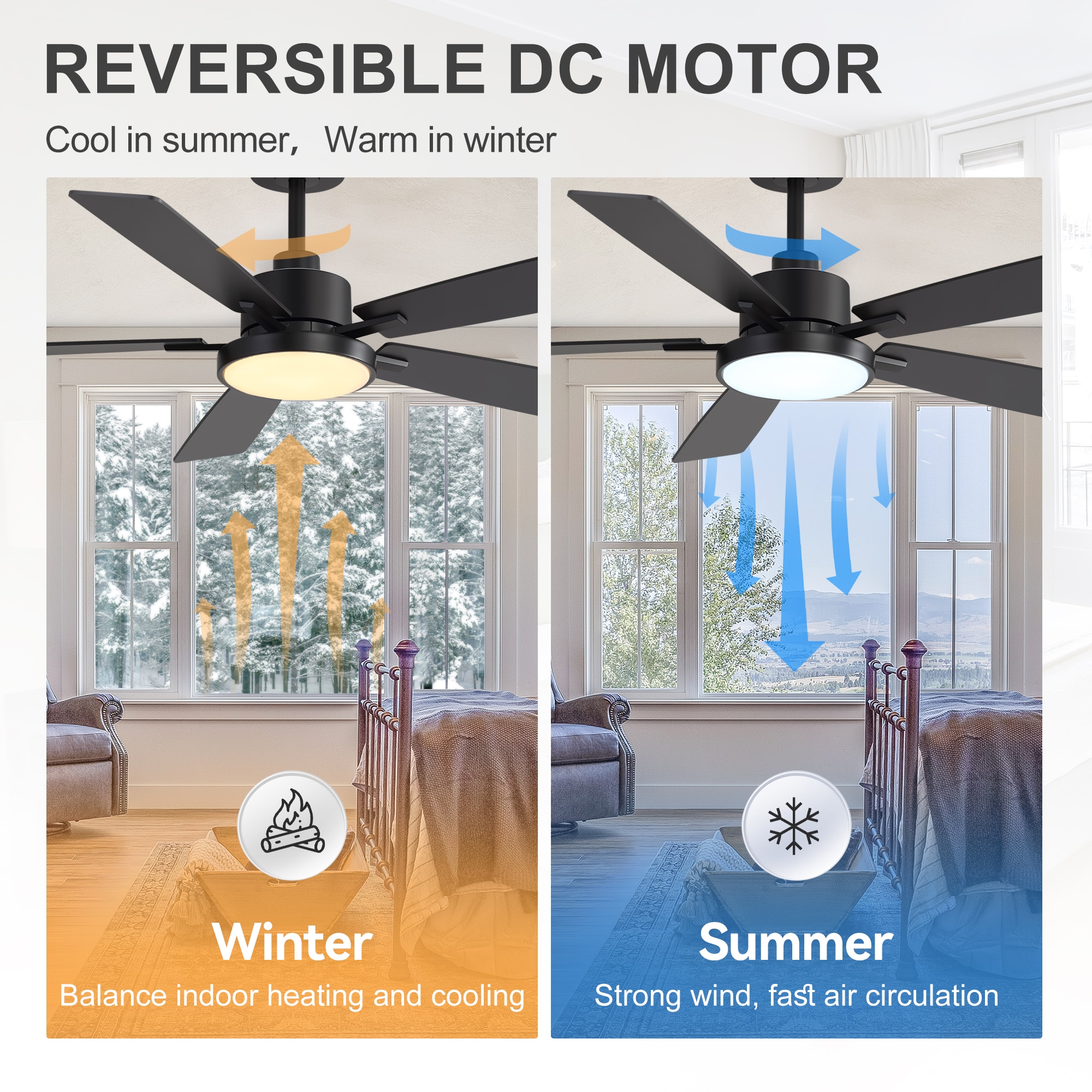 Breezary 32042-BK-RGB Ceiling-Fans - View #4