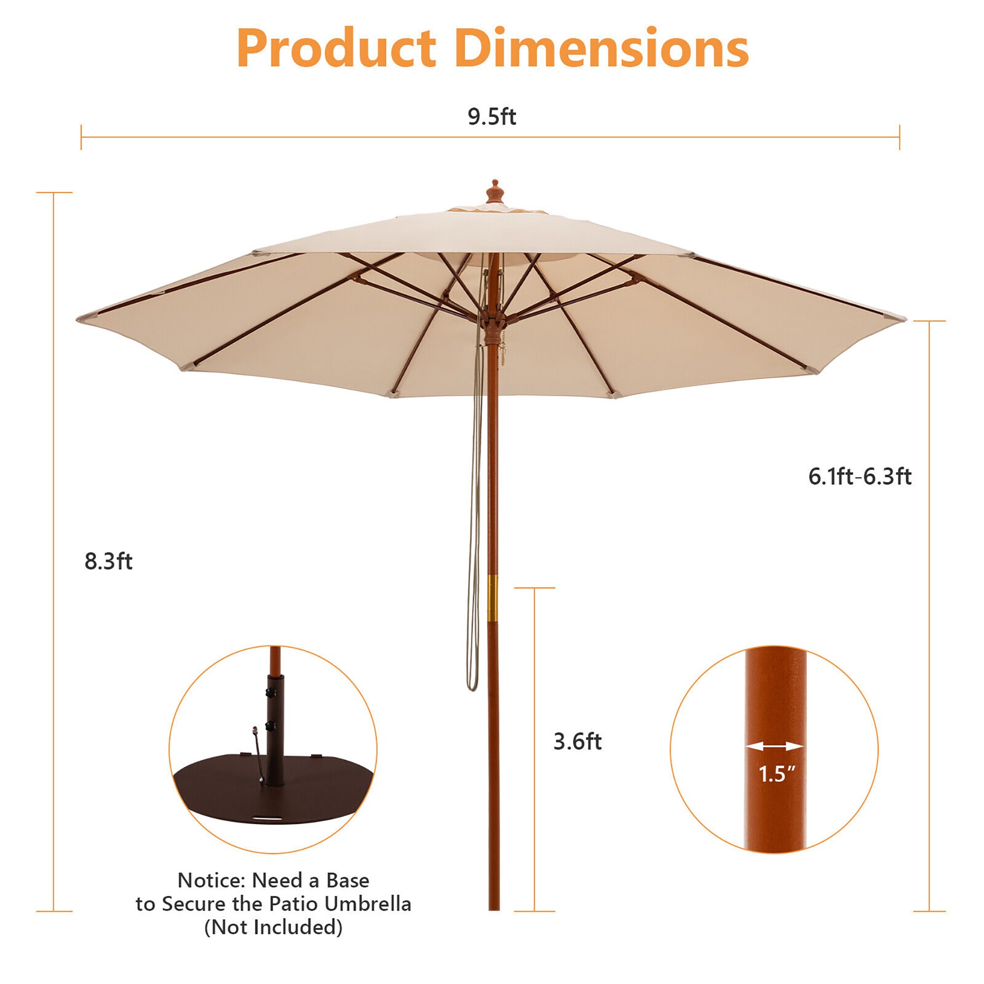 CASAINC BY-W41923914 Umbrellas-2 - View #5