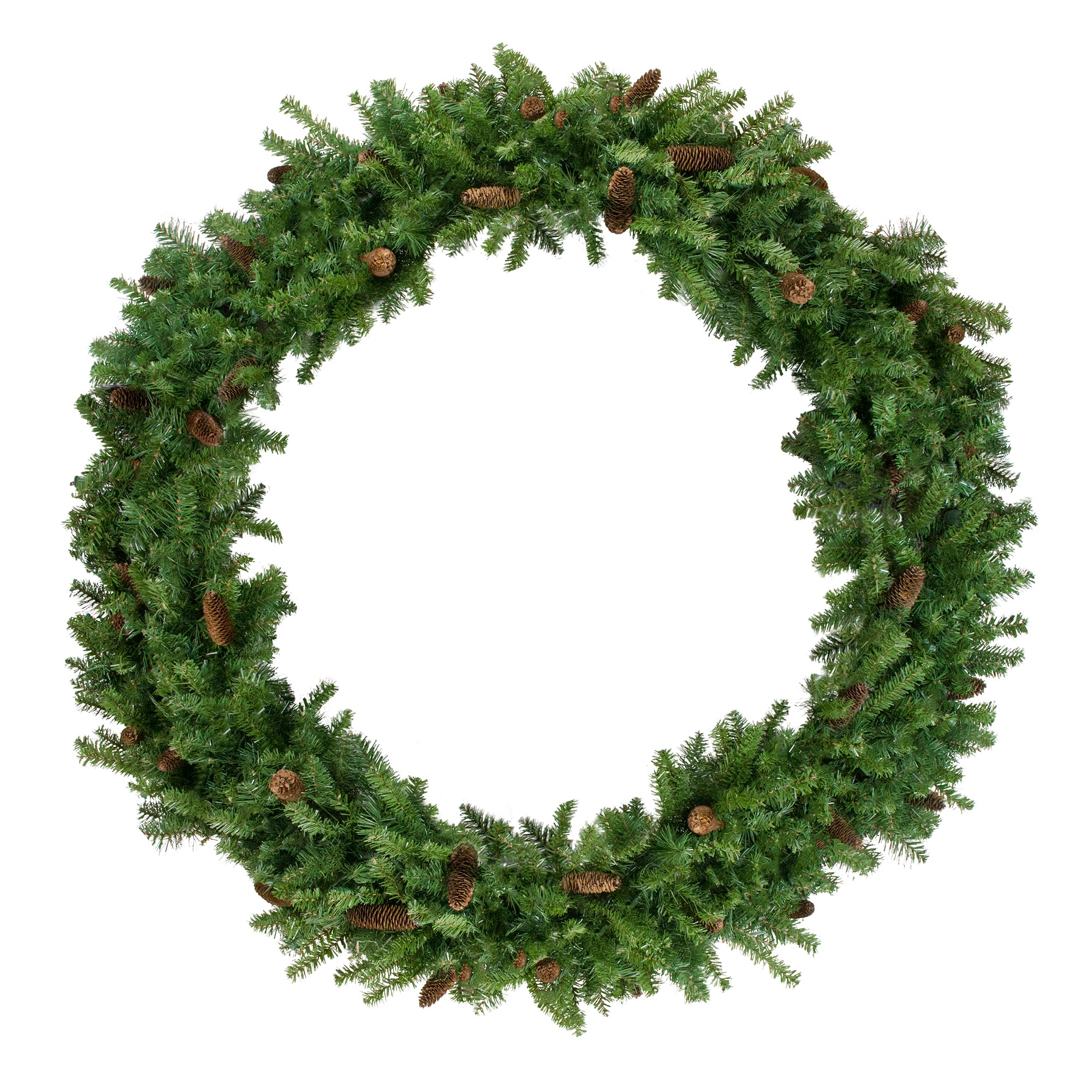 Northlight 32265984 60-in Indoor Green Pine Artificial Christmas Wreath