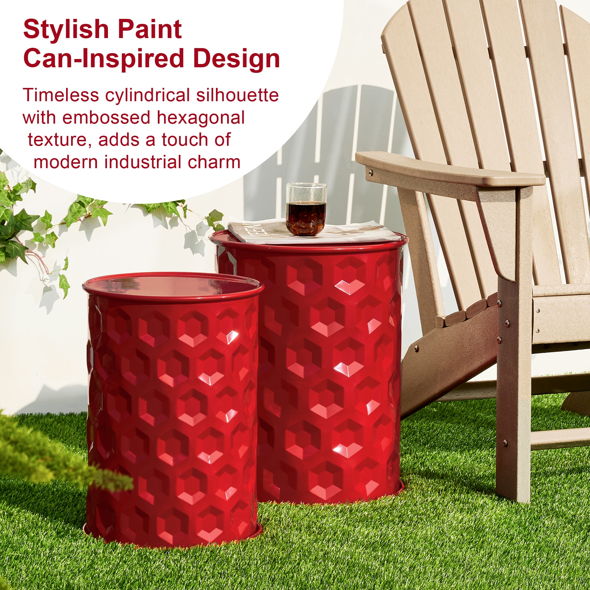 Glitzhome 2029500024 Garden-Stools - View #9