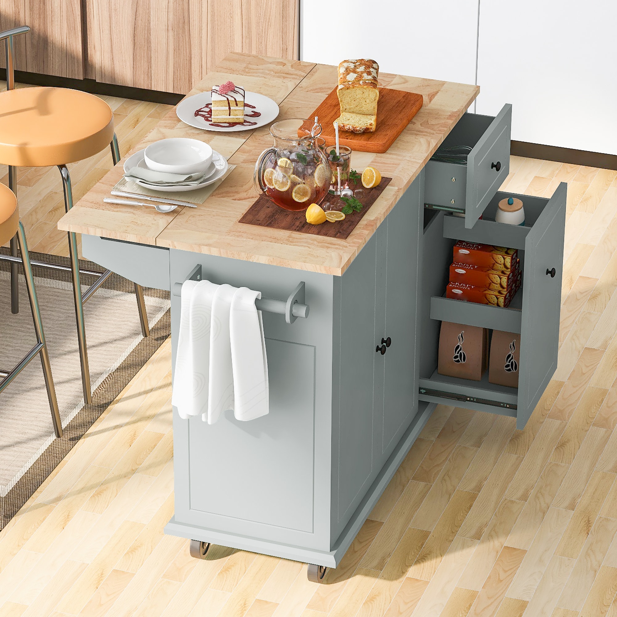 Runesay QCKCISLD03-34 Kitchen-Furniture - View #8