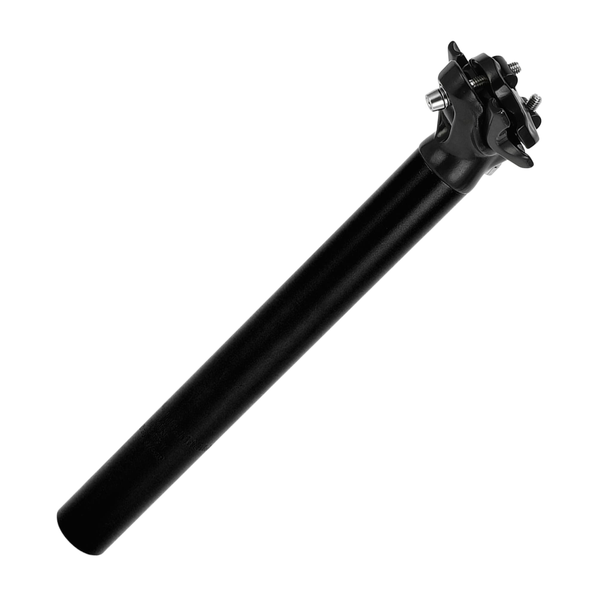 Unique Bargains Bike Seat Posts Adjustable Angle Bike Saddle Post Seat Tube Black 1pc 30.9x300mm Aluminum Alloy