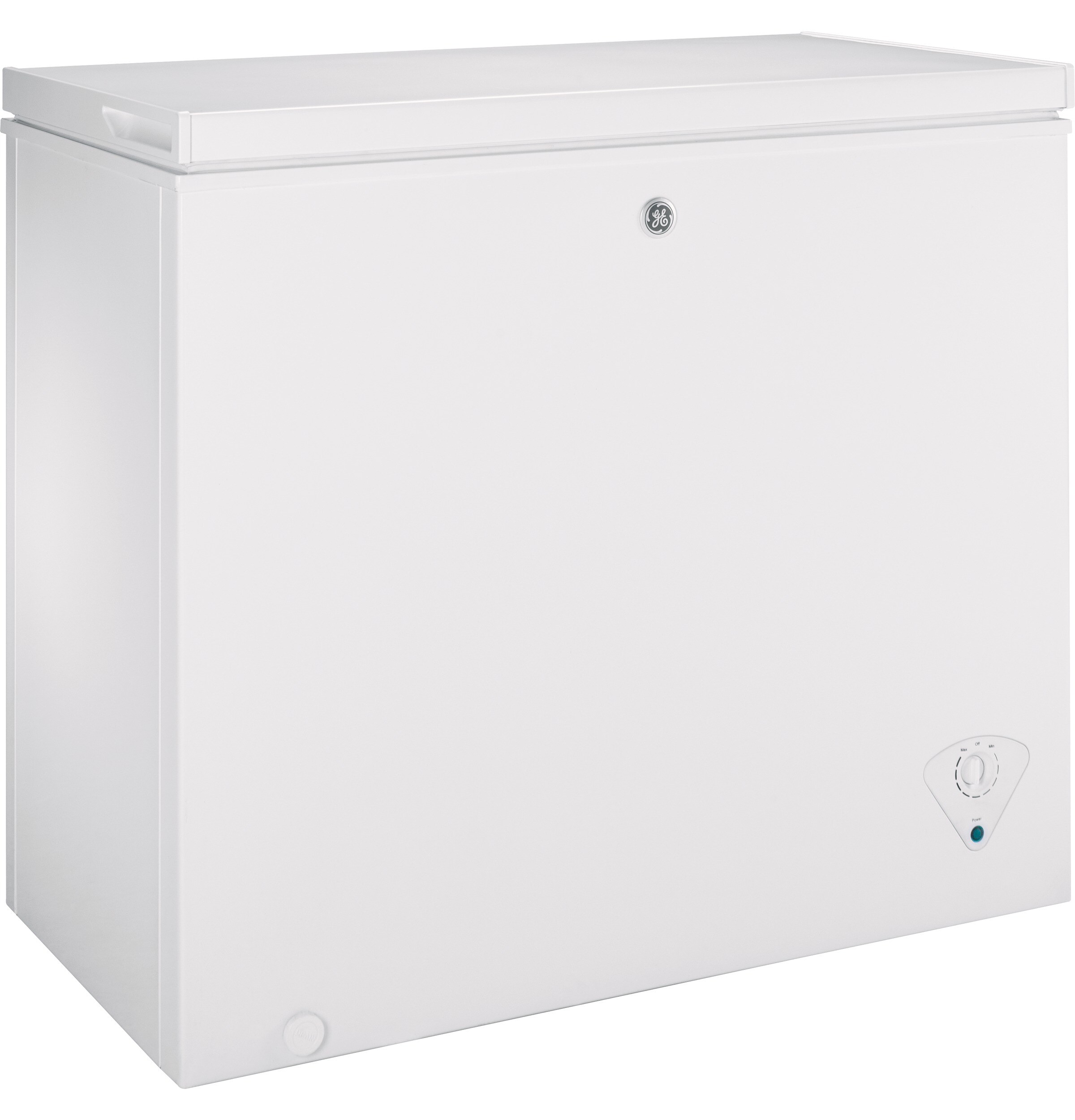 GE Garage Ready 7-cu ft Manual Defrost Chest Freezer (White) in 