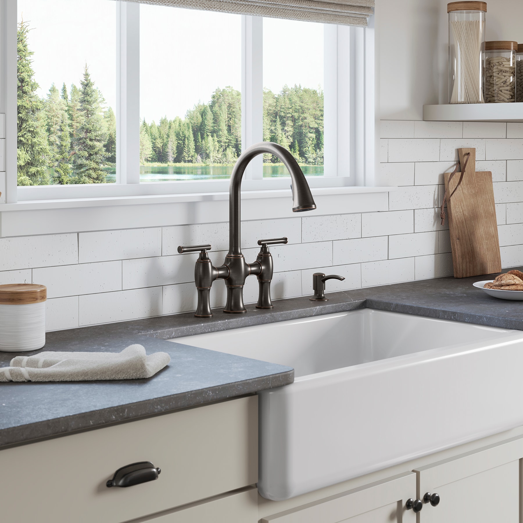 KOHLER K-R28705-SD-2BZ Kitchen-Faucets - View #2