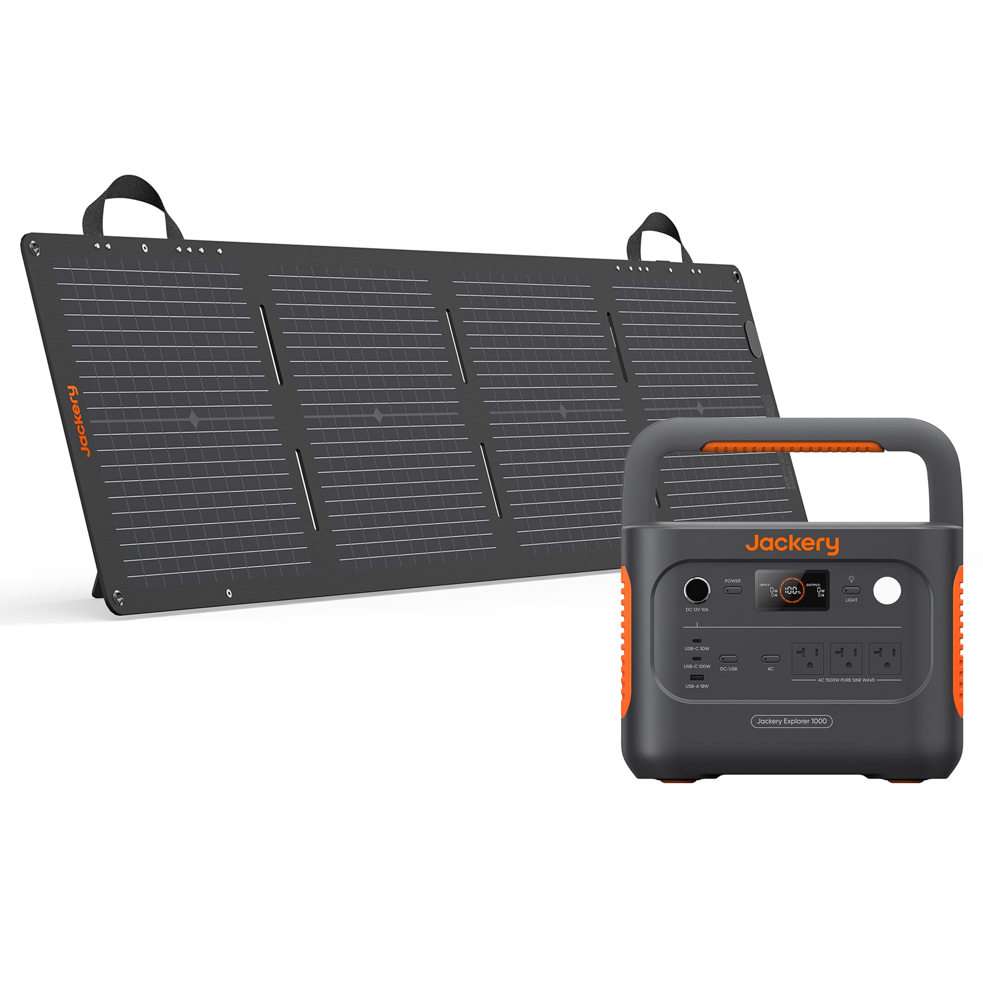 Jackery Explorer 1000 v2 (New Version) 1500-Watts Portable Power Station (1 Solar Panel Included) 21-0009-000139 Sansujyuku sansujyuku.com