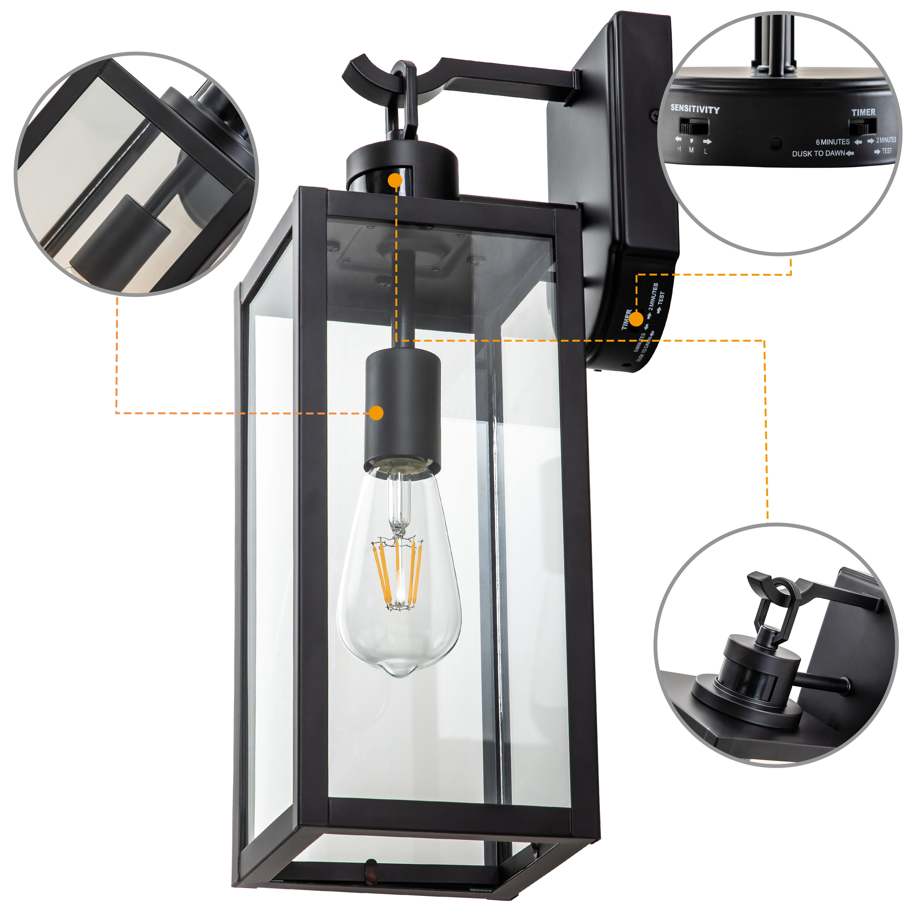 C Cattleya LCA2331-W Outdoor-Wall-Lighting - View #4