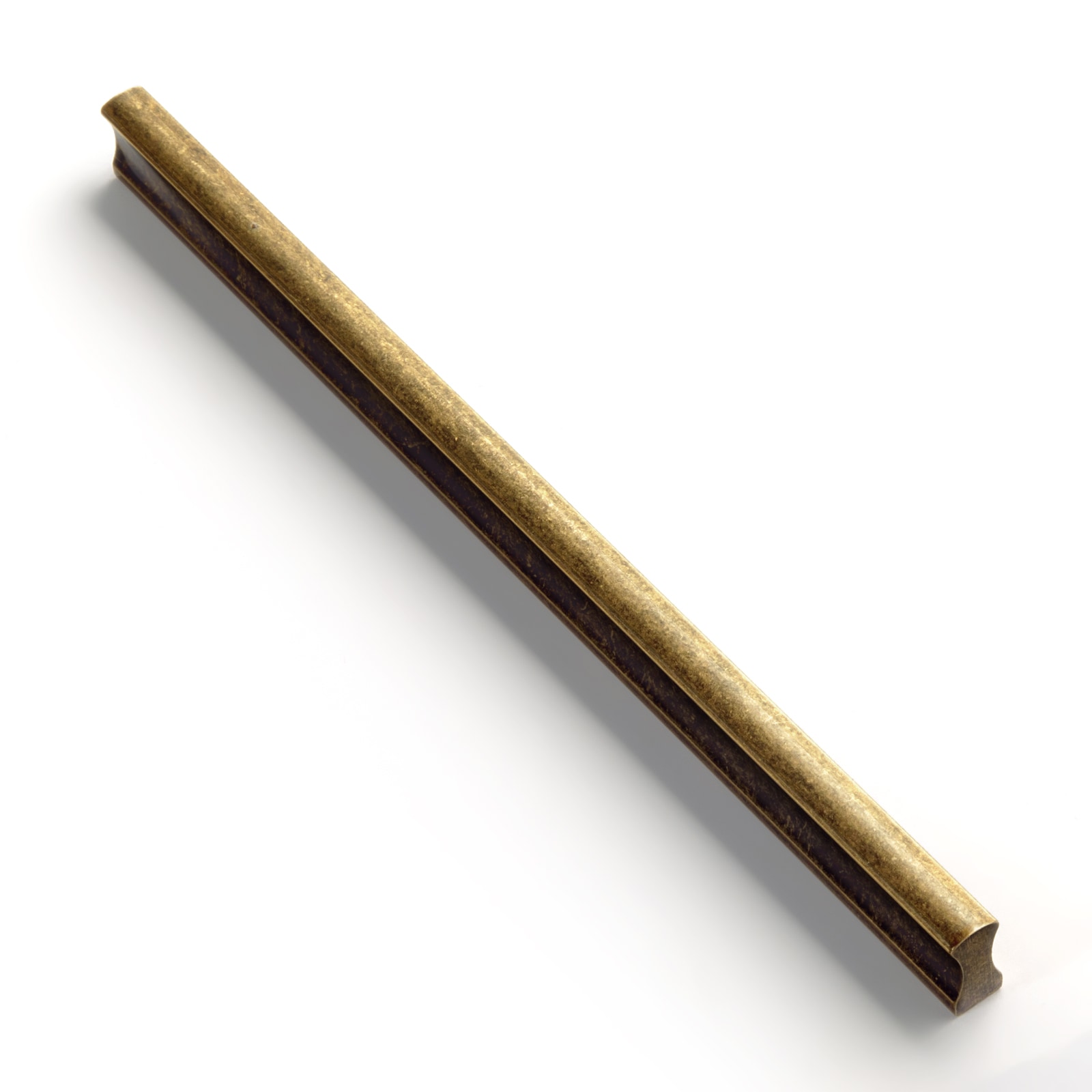 Miaokesen 4410GT-192 7-9/16-in , 192mm Center to Center Antique Brass Novelty Finger 12 -Pack