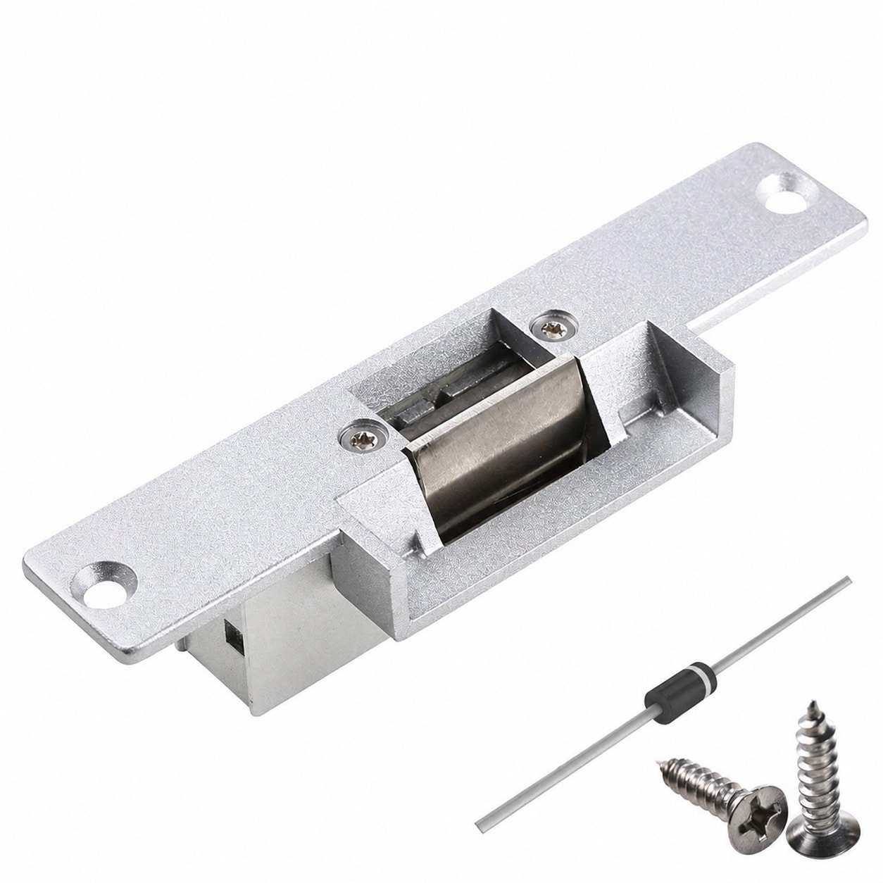 Yichuhaoxi  Electric Strike Door Lock Fail Safe for Access Control System Fits Metal or Wooden Doors 1000 Pound Holding Force Static Strength