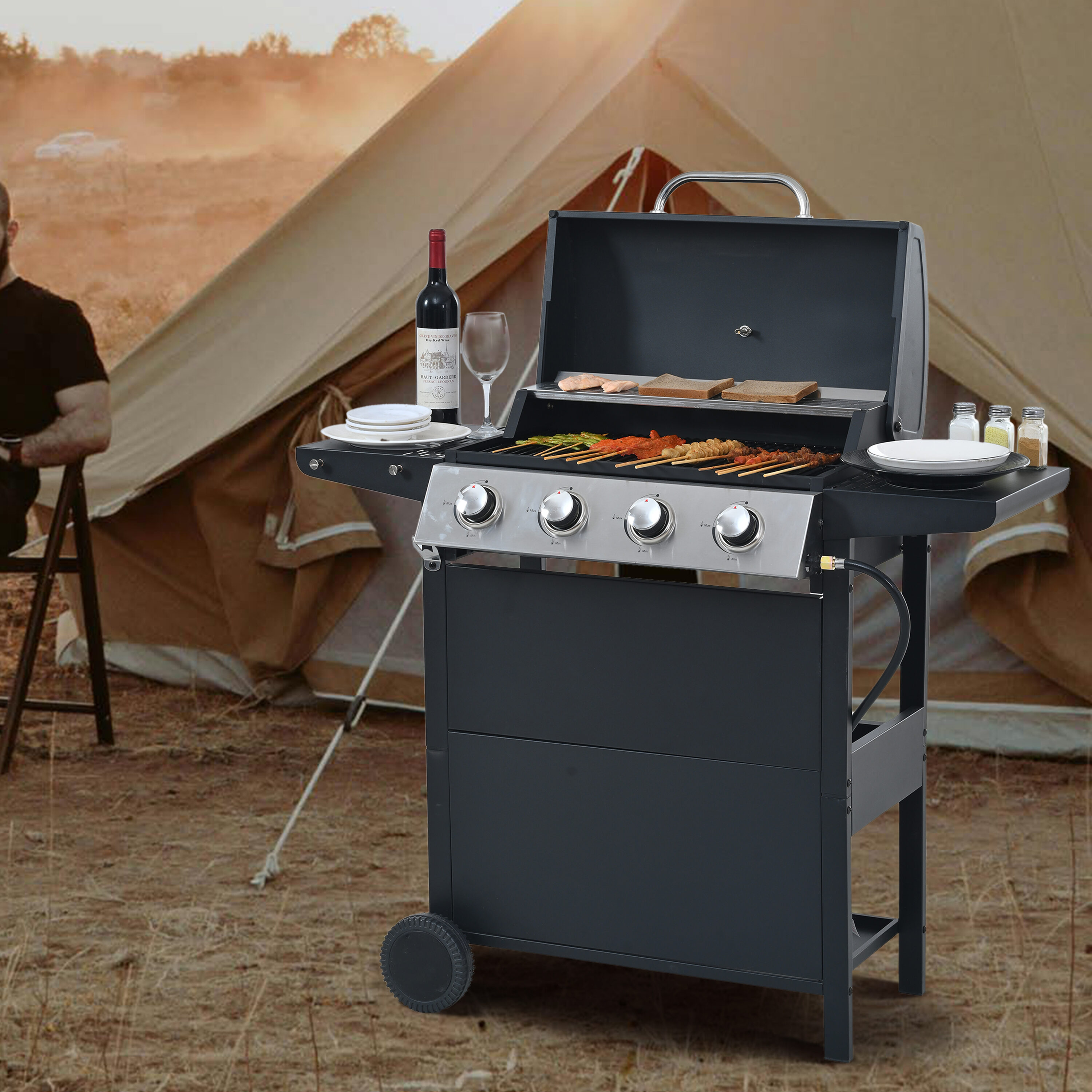 Siavonce XH0137967 Gas-Grill - View #4