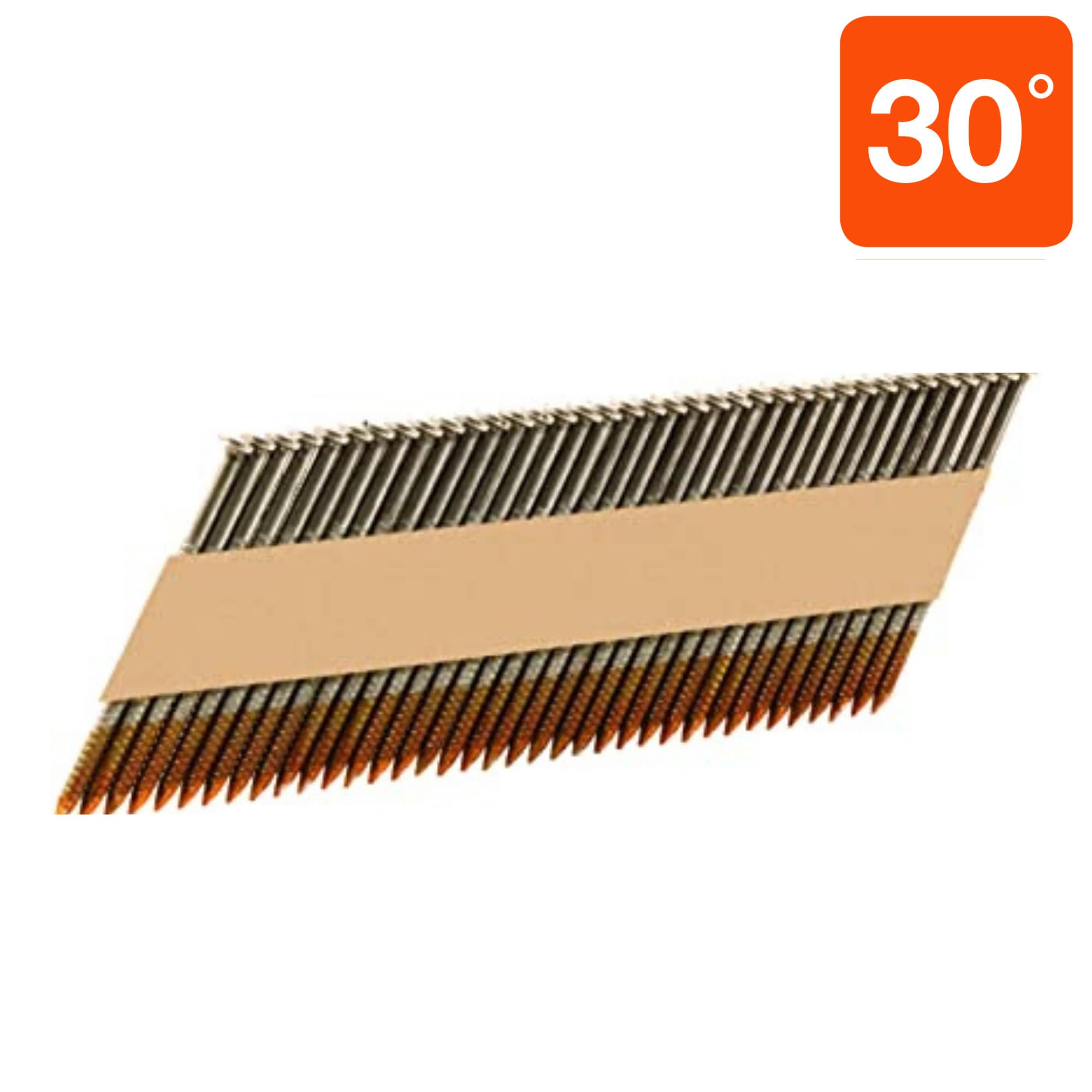 3-1/4-in x 0.131-in 30 Degree Bright Smooth Shank Collated Framing Nails (2500-Per Box) | - Metabo HPT 15110