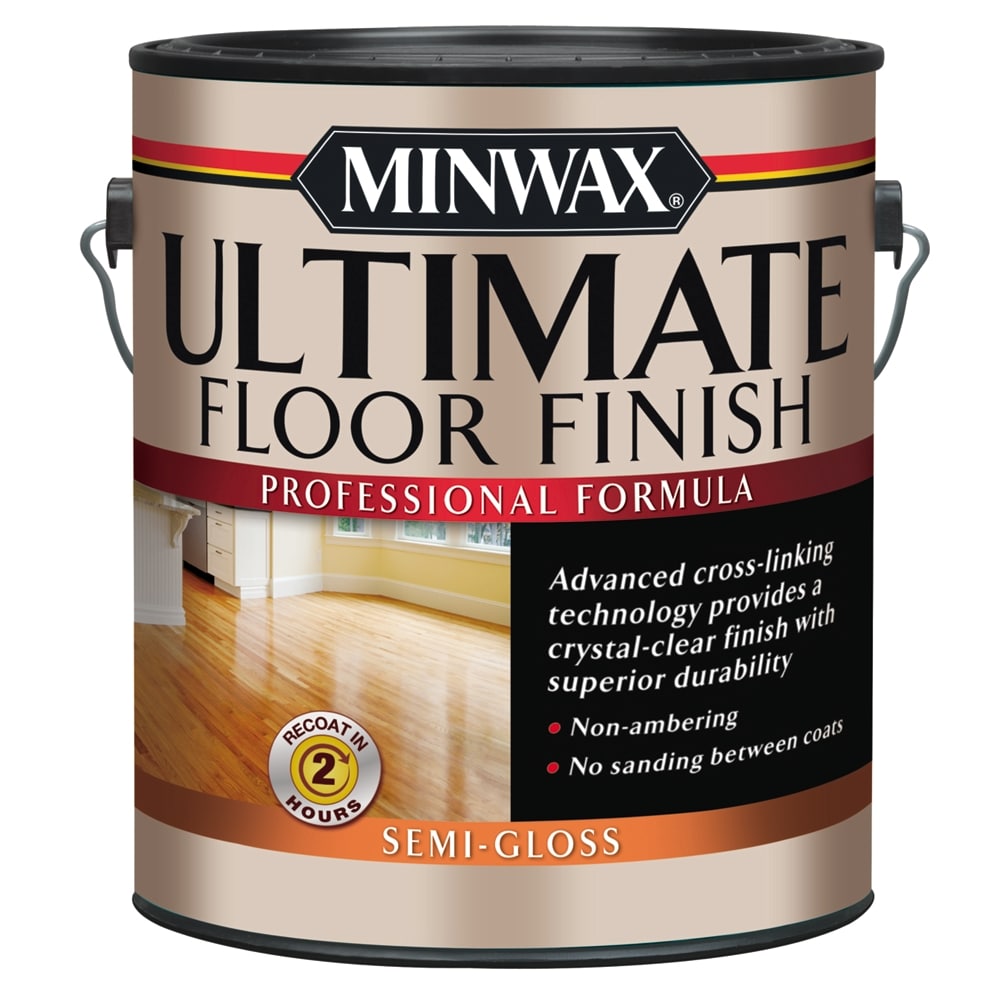Minwax Ultimate Floor Finish Clear Semi, Semi Gloss Hardwood Floor Finish