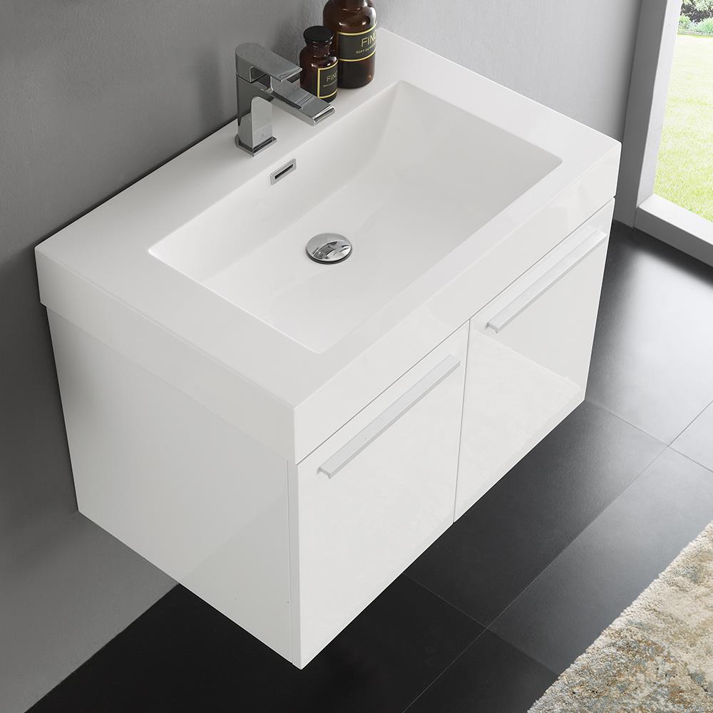 Fresca FCB8089WH-I Bath-Vanity-Combo - View #5