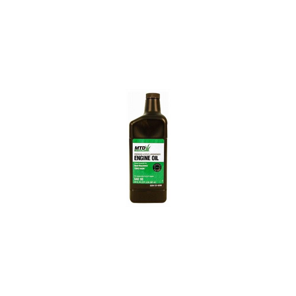 Arnold TRVAL52912  OEM-737-0208 MTD 4 Cycle Premium Grade Lawnmower Oil 20 -oz, Pack of 12