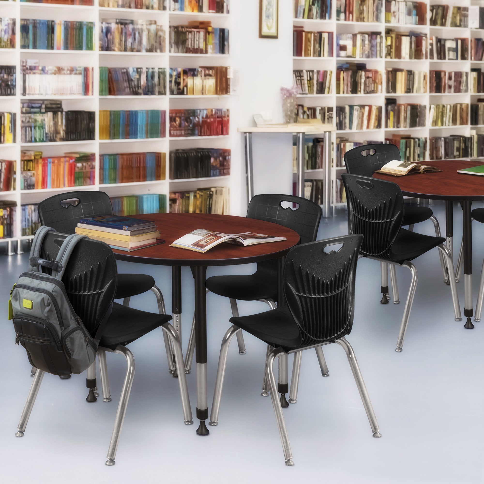 Regency TB48RNDCHAPBK40BK Office-Tables - View #7