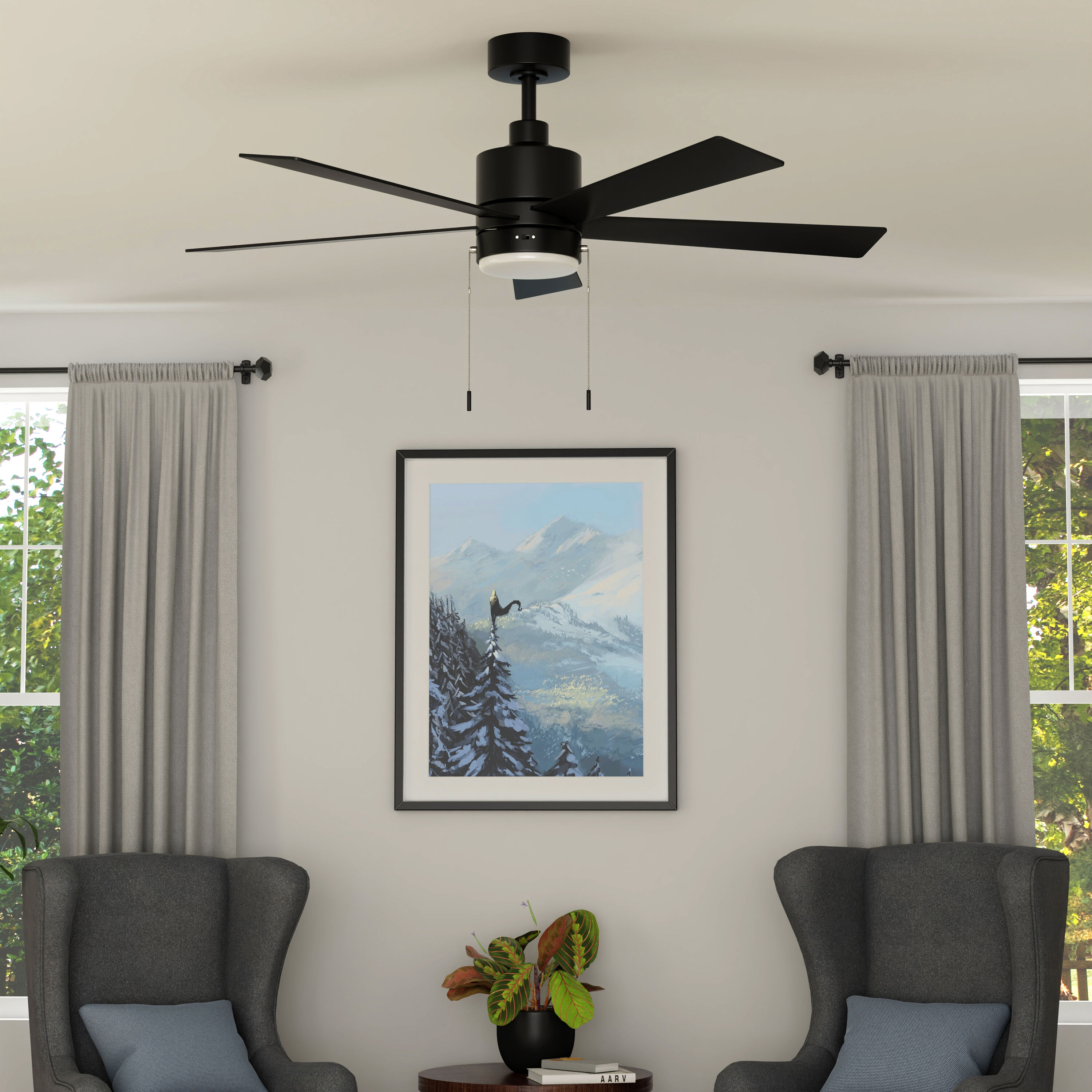 Harbor Breeze FRS52MBK5LE Ceiling-Fans - View #9