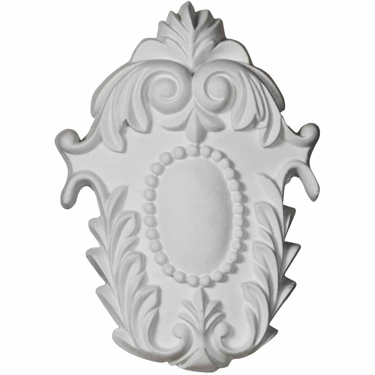 Ekena Millwork ONL04X05X01CO Cole 4-in W x 5.5-in H Primed Applique