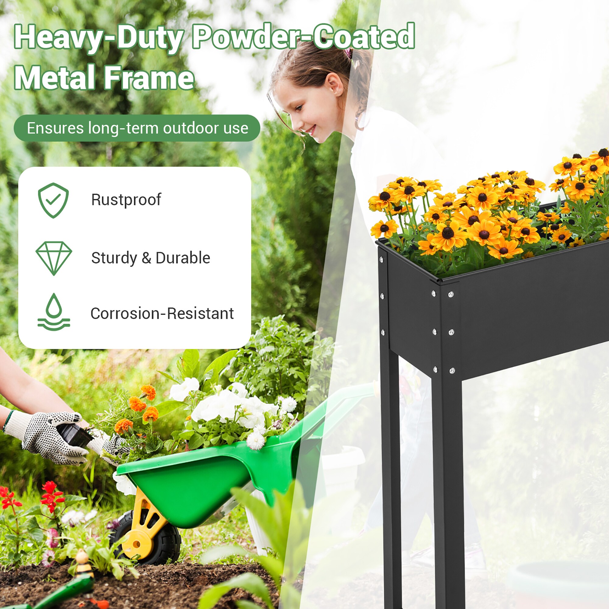 Costway LWS00552 Raised-Garden-Beds - View #6