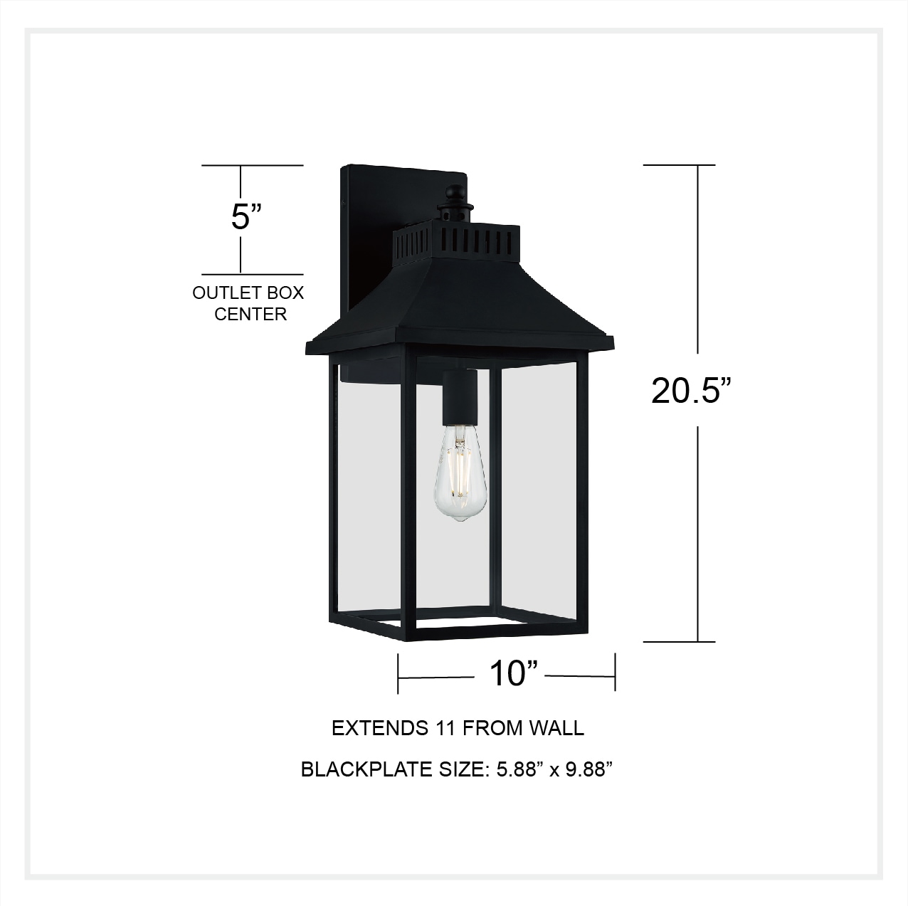 Quoizel LWS4455C1 Outdoor-Wall-Lighting - View #8