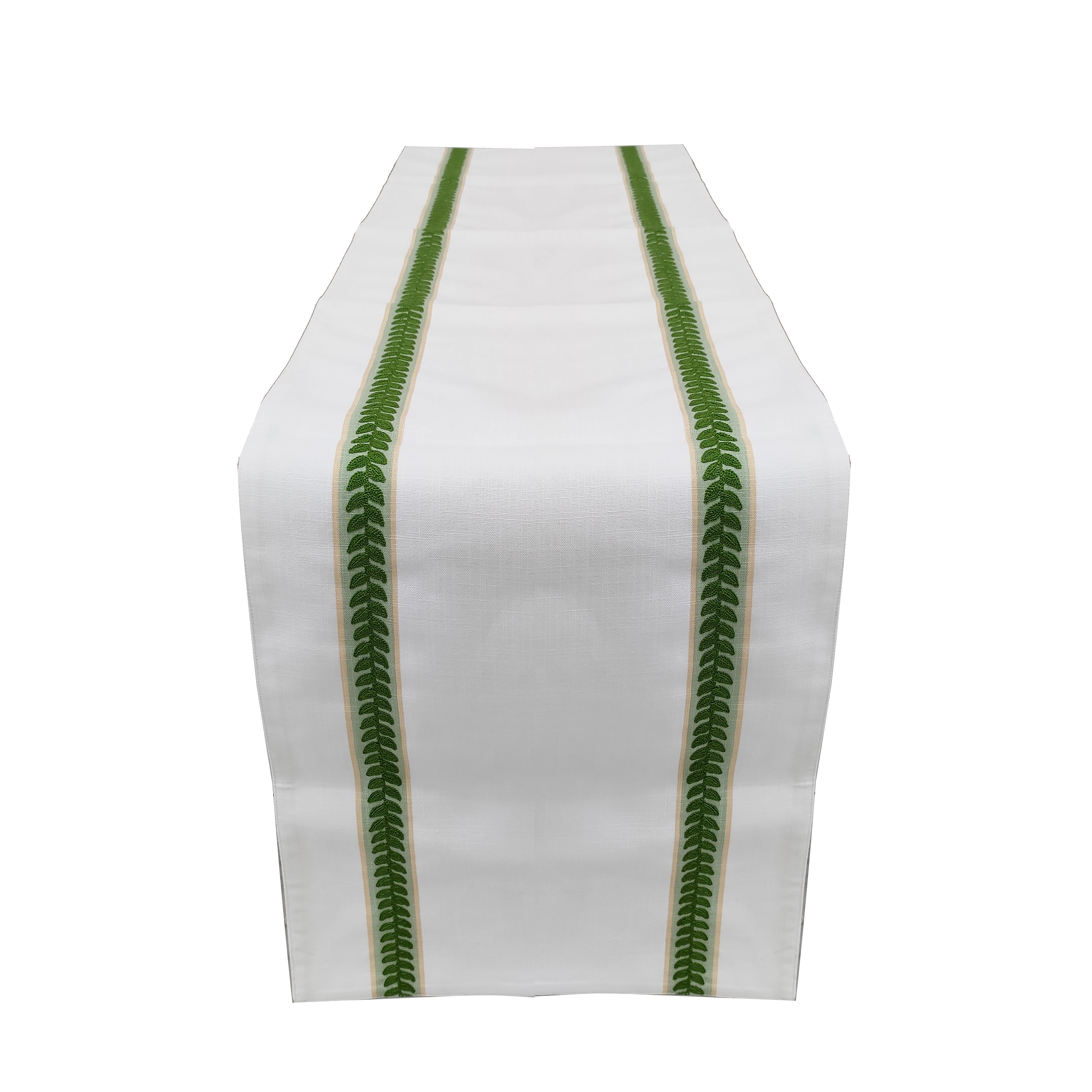 allen + roth WO/LW/TL/0006 Indoor Cream Table Cover for 6-ft rectangle