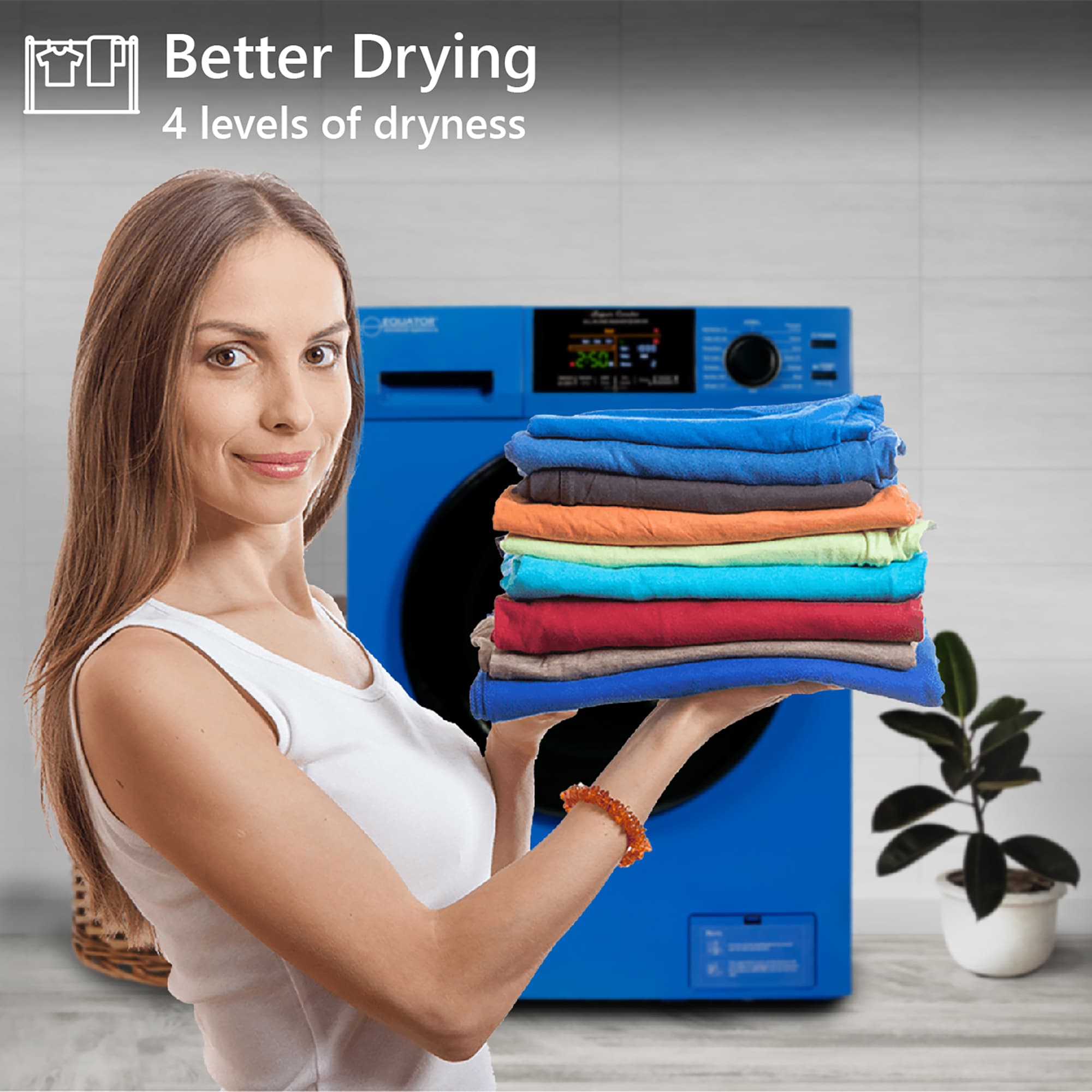 Equator Advanced Appliances EZ 5500CV BLUE +2HE Combination-Washers-Dryers - View #8