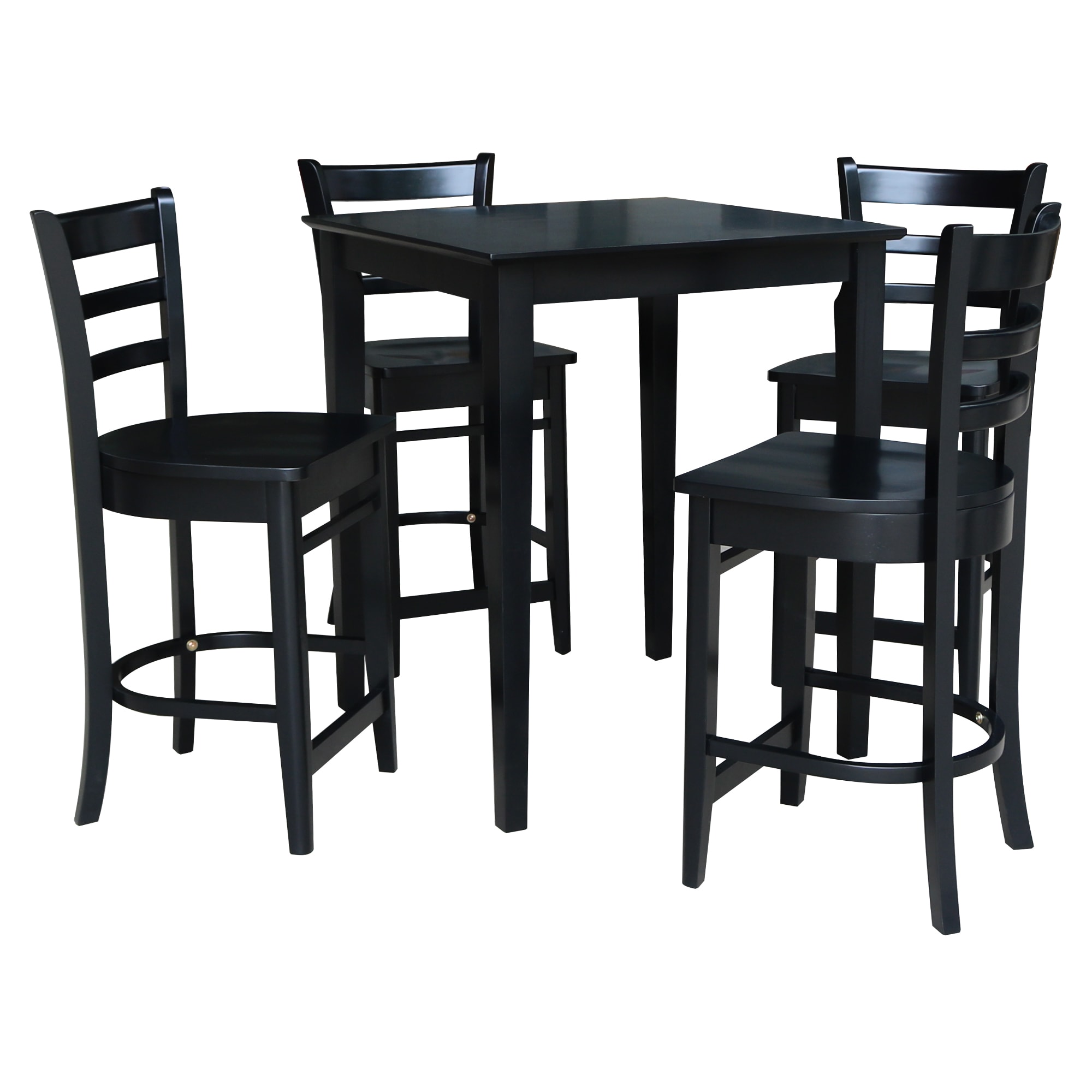 Black square high online top table