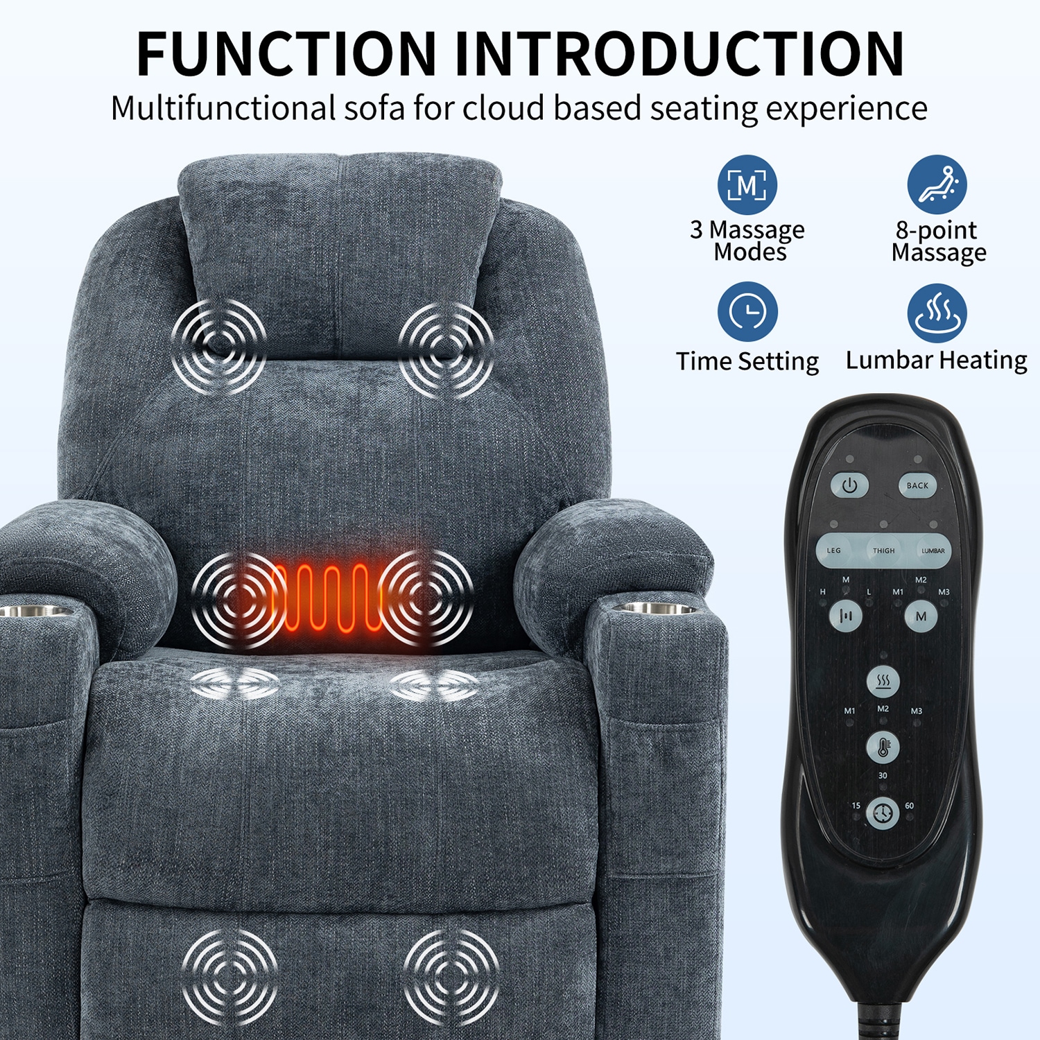GZMR 70623BR-CROV recliners - View #5