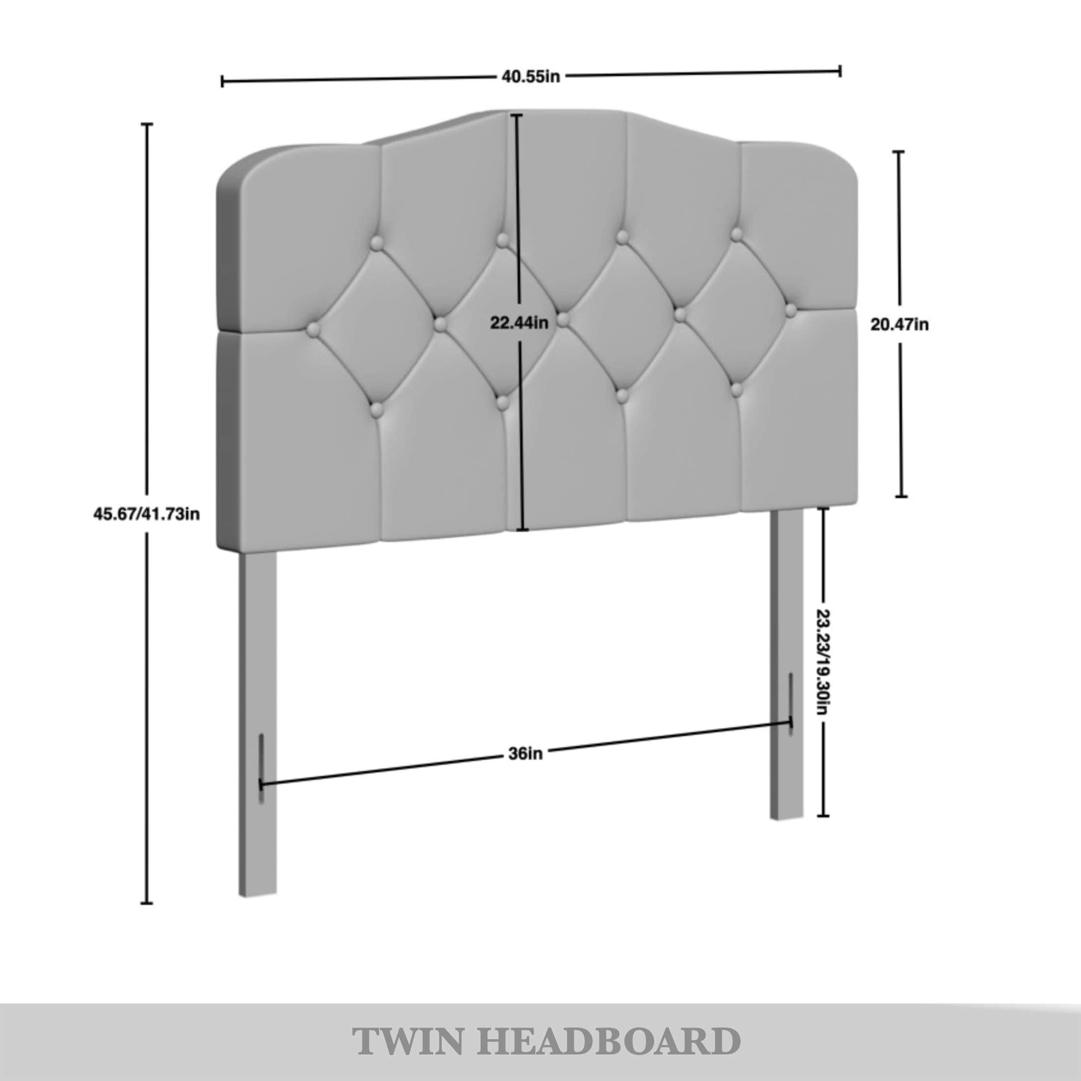 CasePiece C8373TUHB-LGY-VV Upholstered-Headboards - View #5