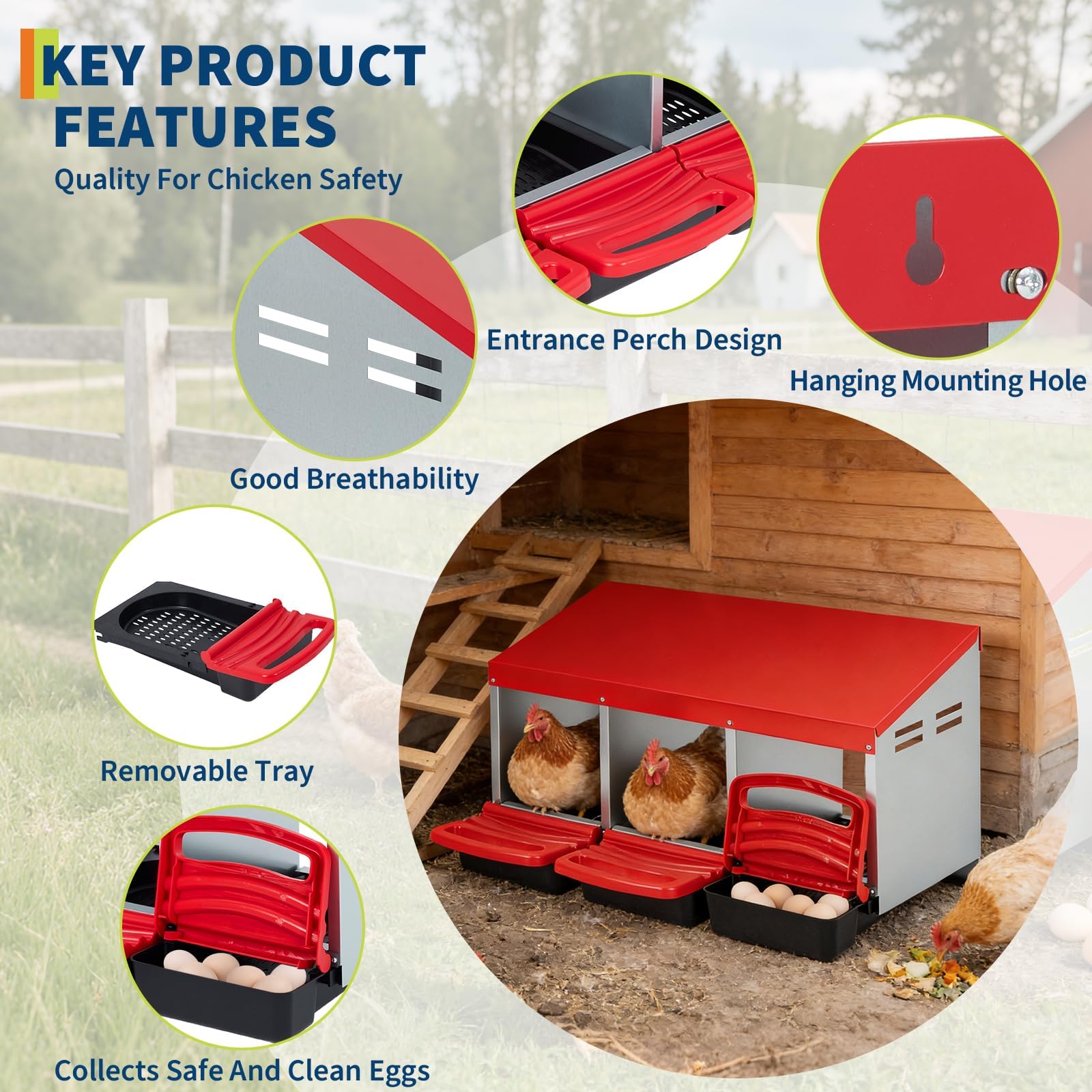 DEXSO ENCOREPPGBA9388 Chicken-Coops-Rabbit-Hutches - View #4