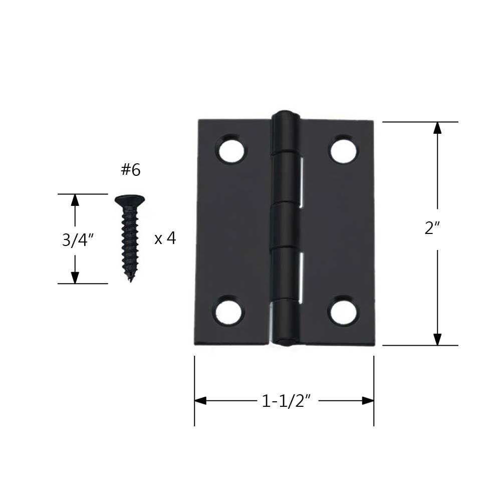 RELIABILT 20382PKBLG Entry-Door-Hinges - View #3