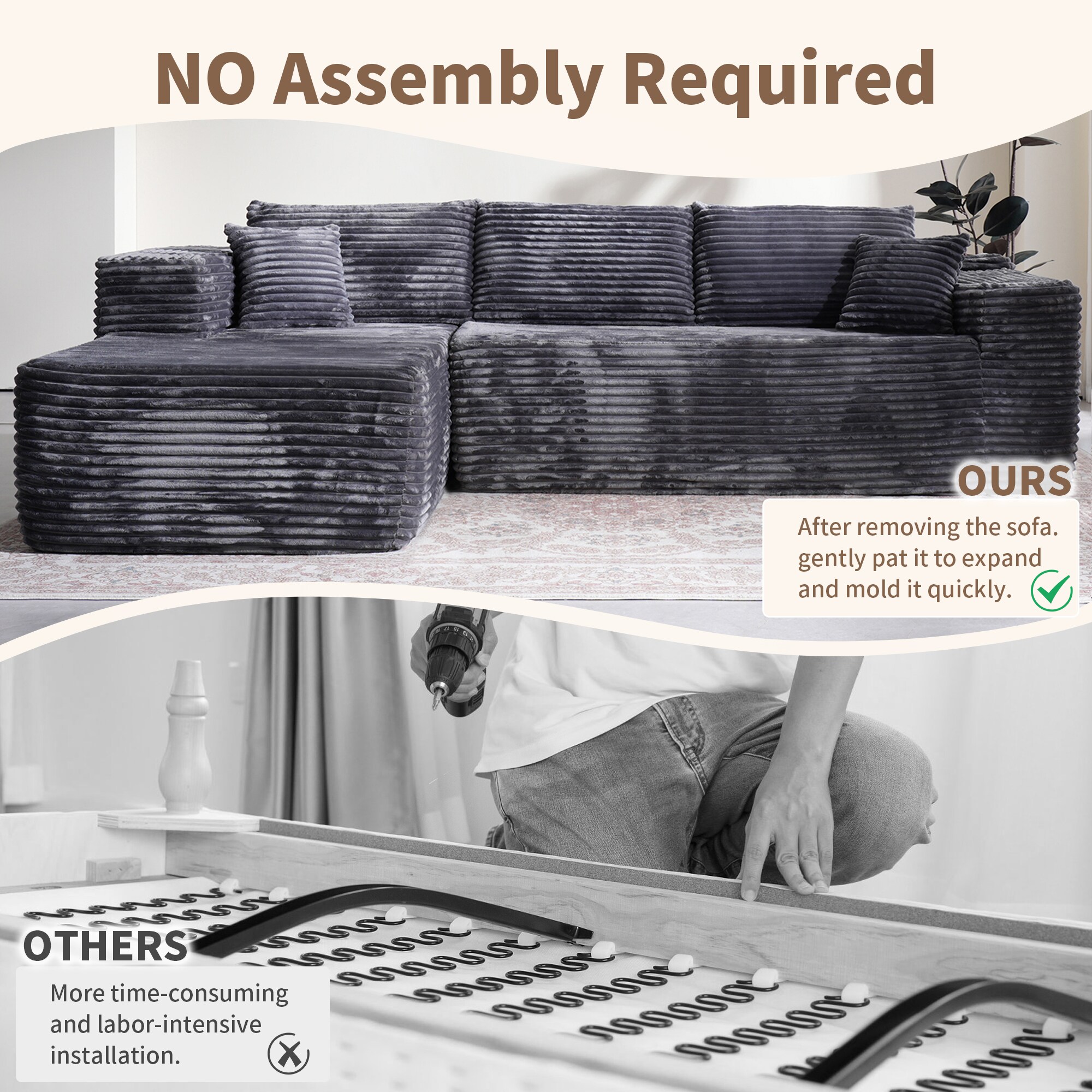 Pouuin SVIVI-910L Sofas-Loveseats - View #2