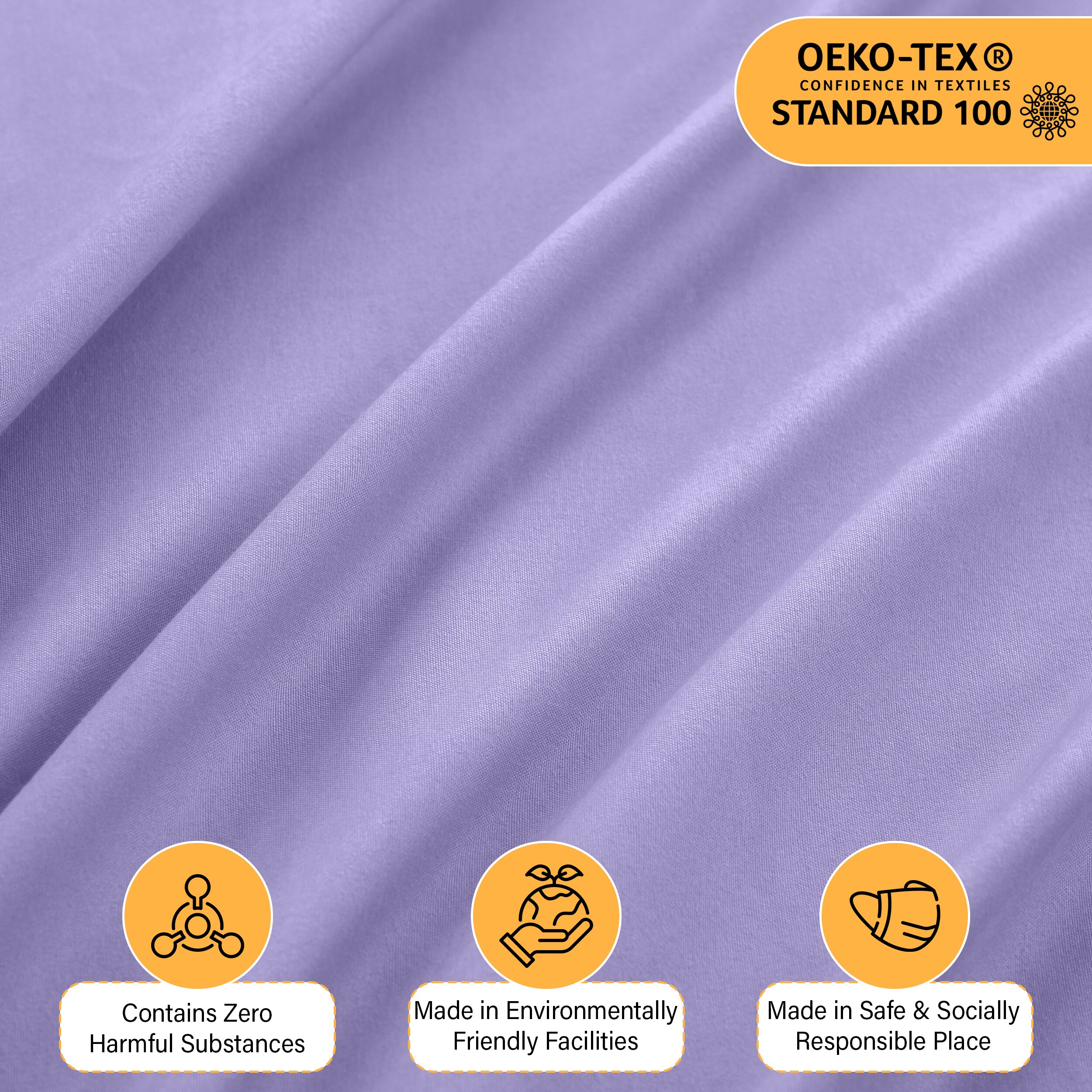 Lux Decor Collection 4PC PSHT Q LVDNR Sheet-Sets - View #5