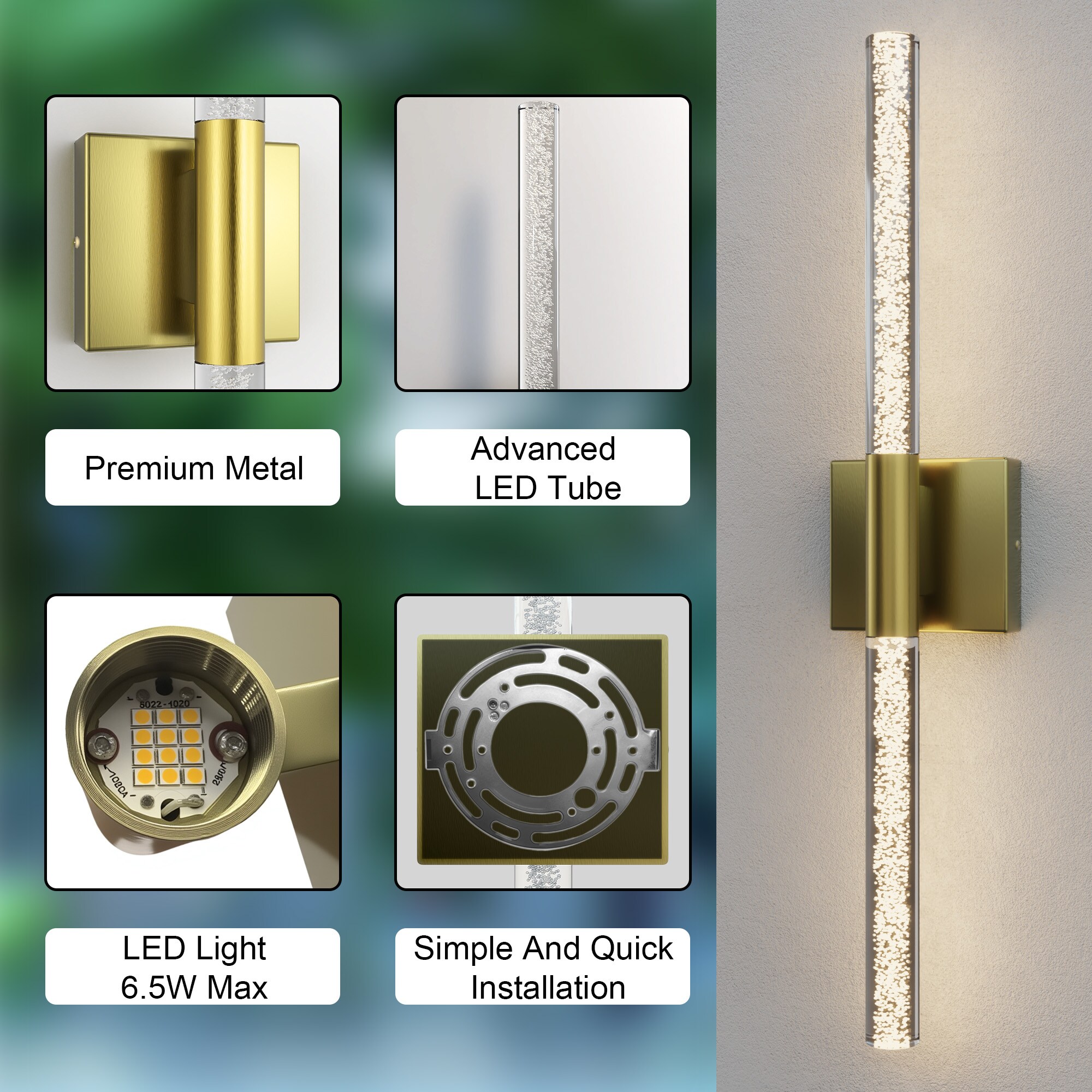 Maxax 7082-2GD Outdoor-Wall-Lighting - View #3