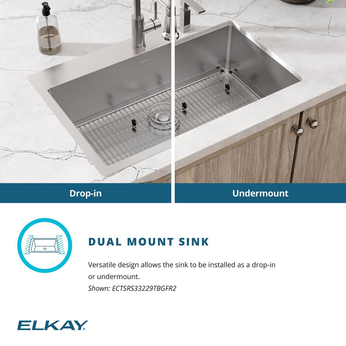 Elkay ECTSRS33229TBGFR2 Kitchen-Sinks - View #14