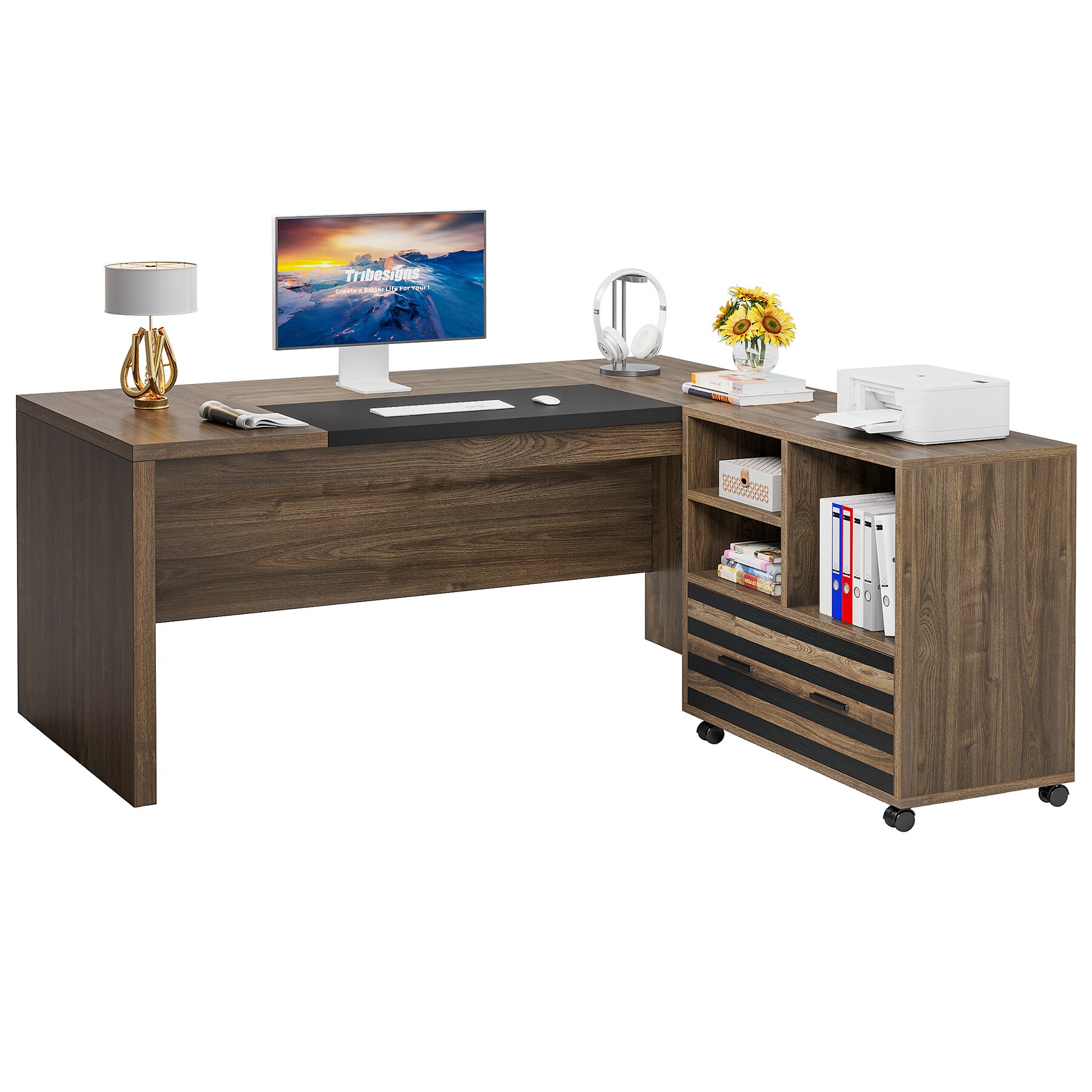 Tribesigns LWFD-NY177 Office-Tables - View #2