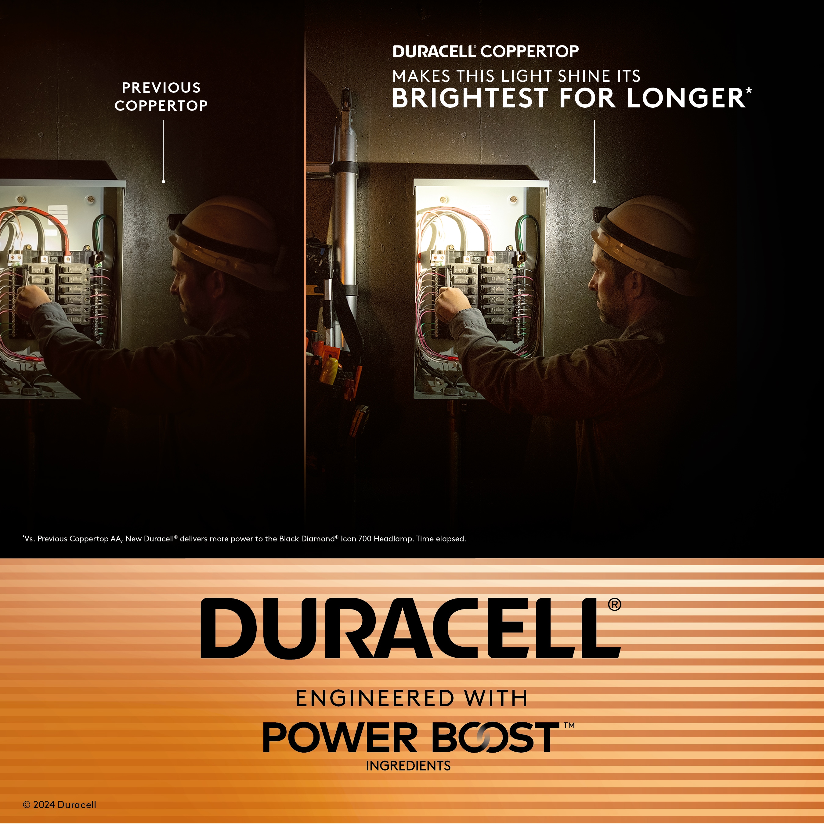 Duracell CopperTop - Lot de 24 Batteries Alcalines AA, Puissance